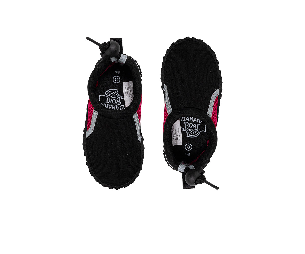 Banana Boat Toddler Girl's Water Shoes Quick-Dry Slip-On Aqua for Beach and Pool
