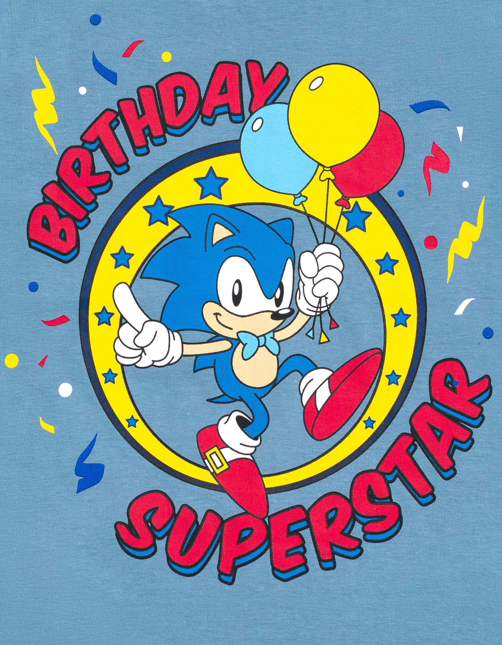 SEGA Sonic the Hedgehog Boys' Short Sleeve T-Shirt