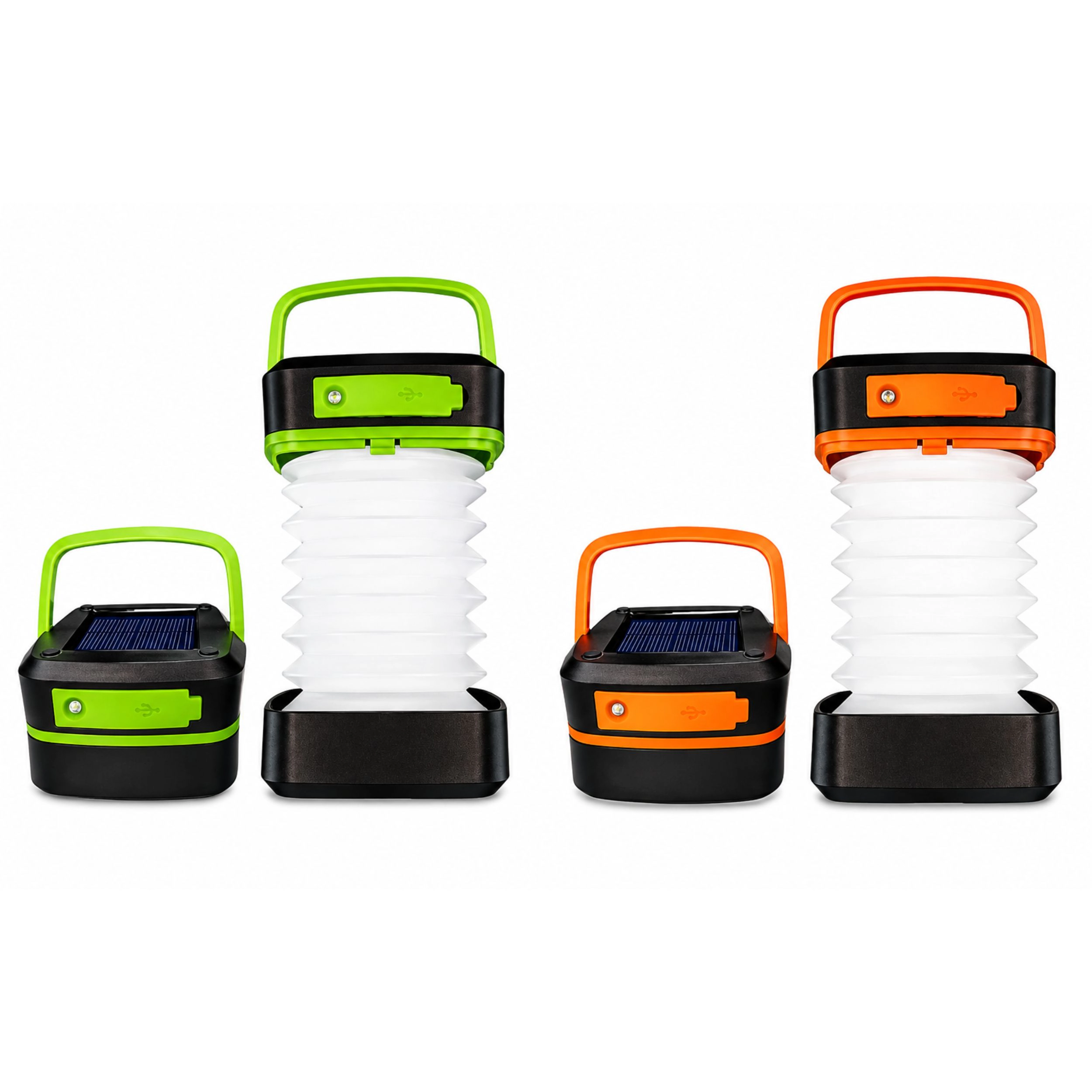 Home Collection Solar Rechargeable LED Camping Lantern and Flashlight