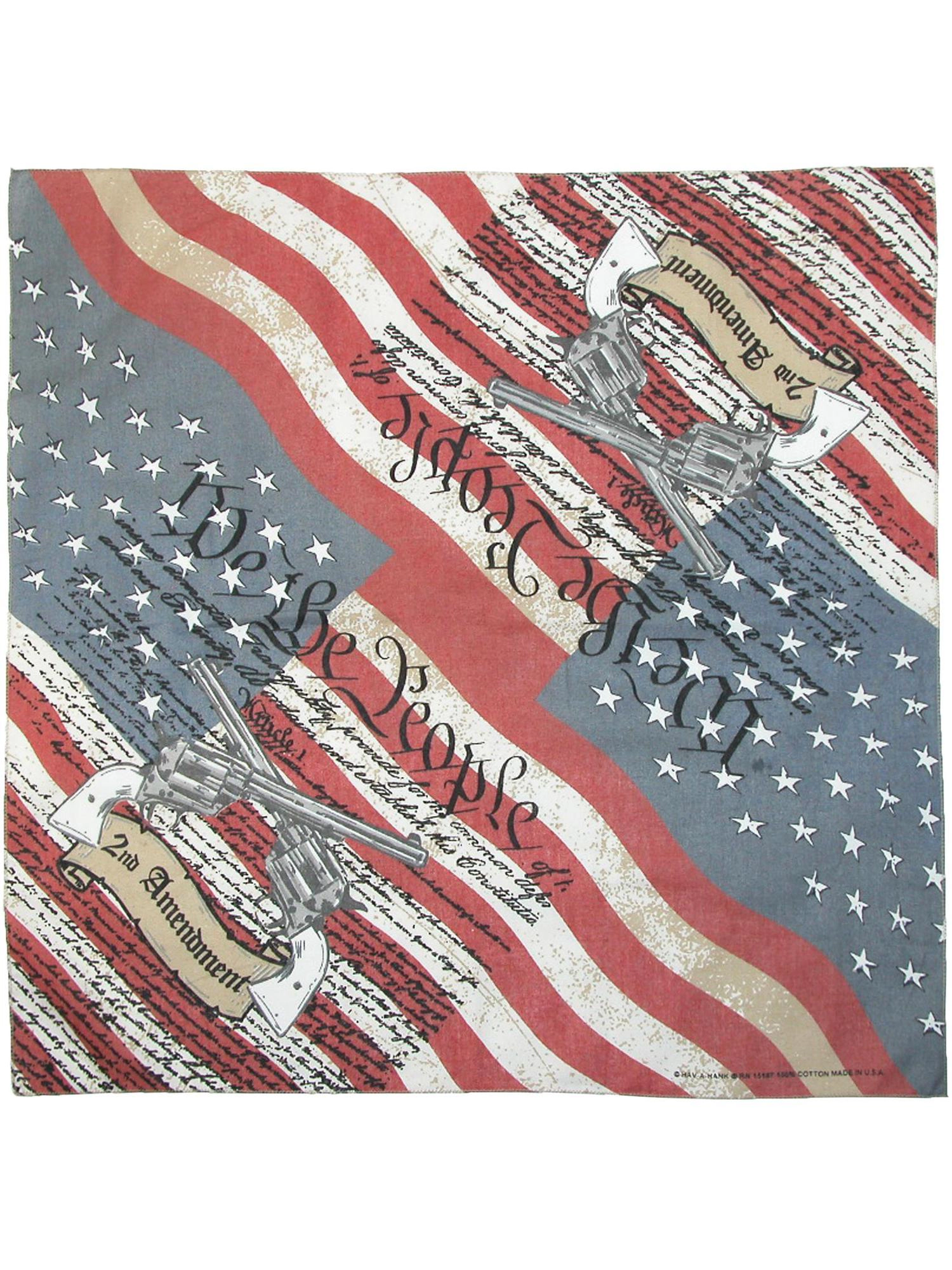 CTM Cotton Second Amendment Bandana