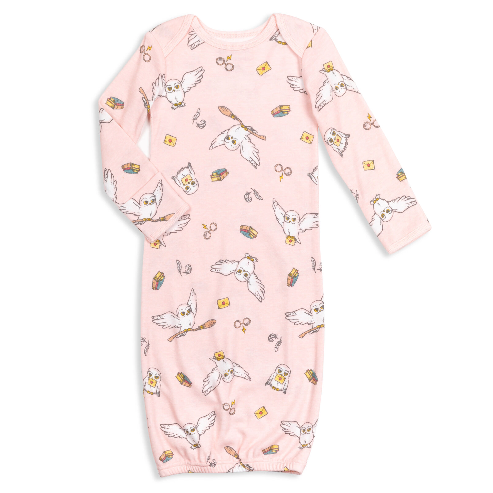 Harry Potter Hedwig Baby Girls' One Piece Sleepwear Sleeper Gowns
