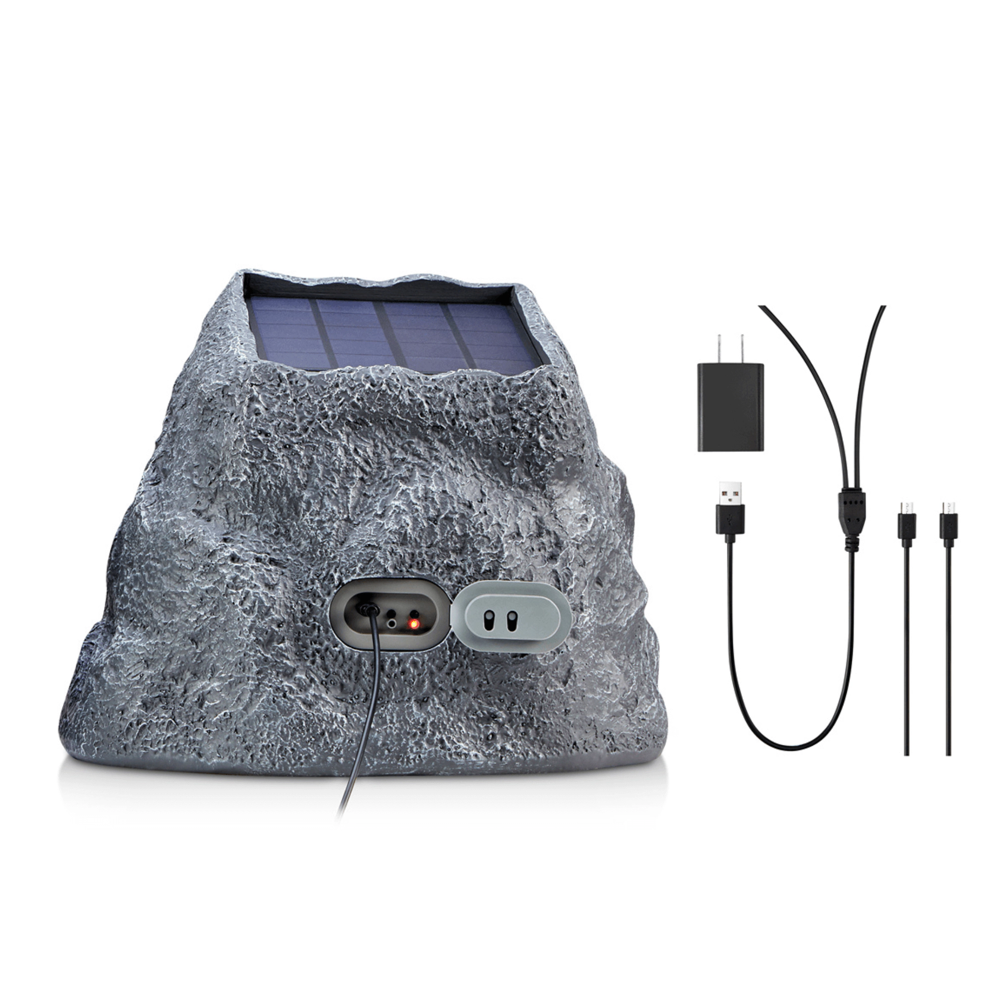 SoundPro Bluetooth Multi-Link Solar Rechargeable Wireless Rock Speaker