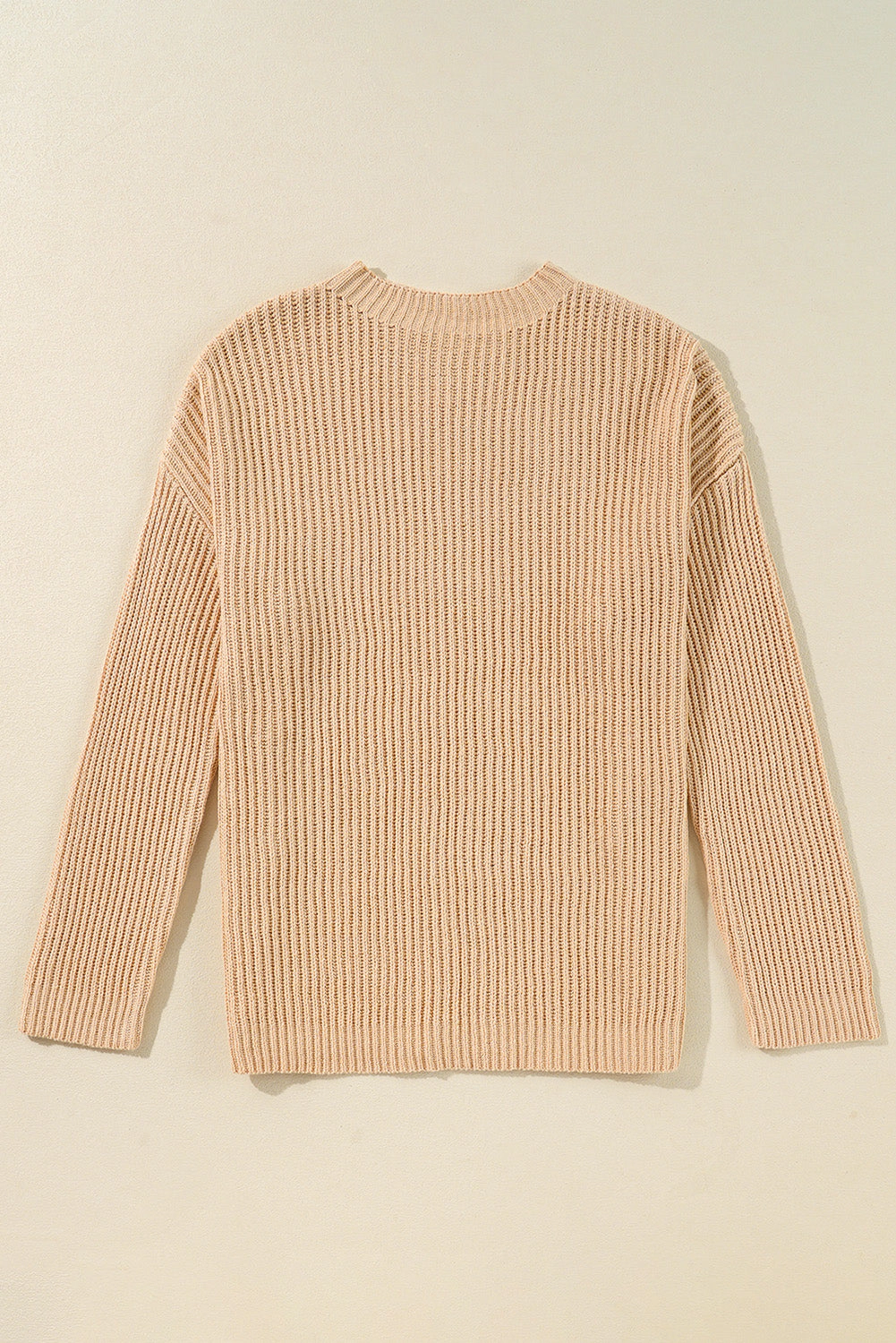 Threaded Pear Women's Avery Side Slits Loose Sweater