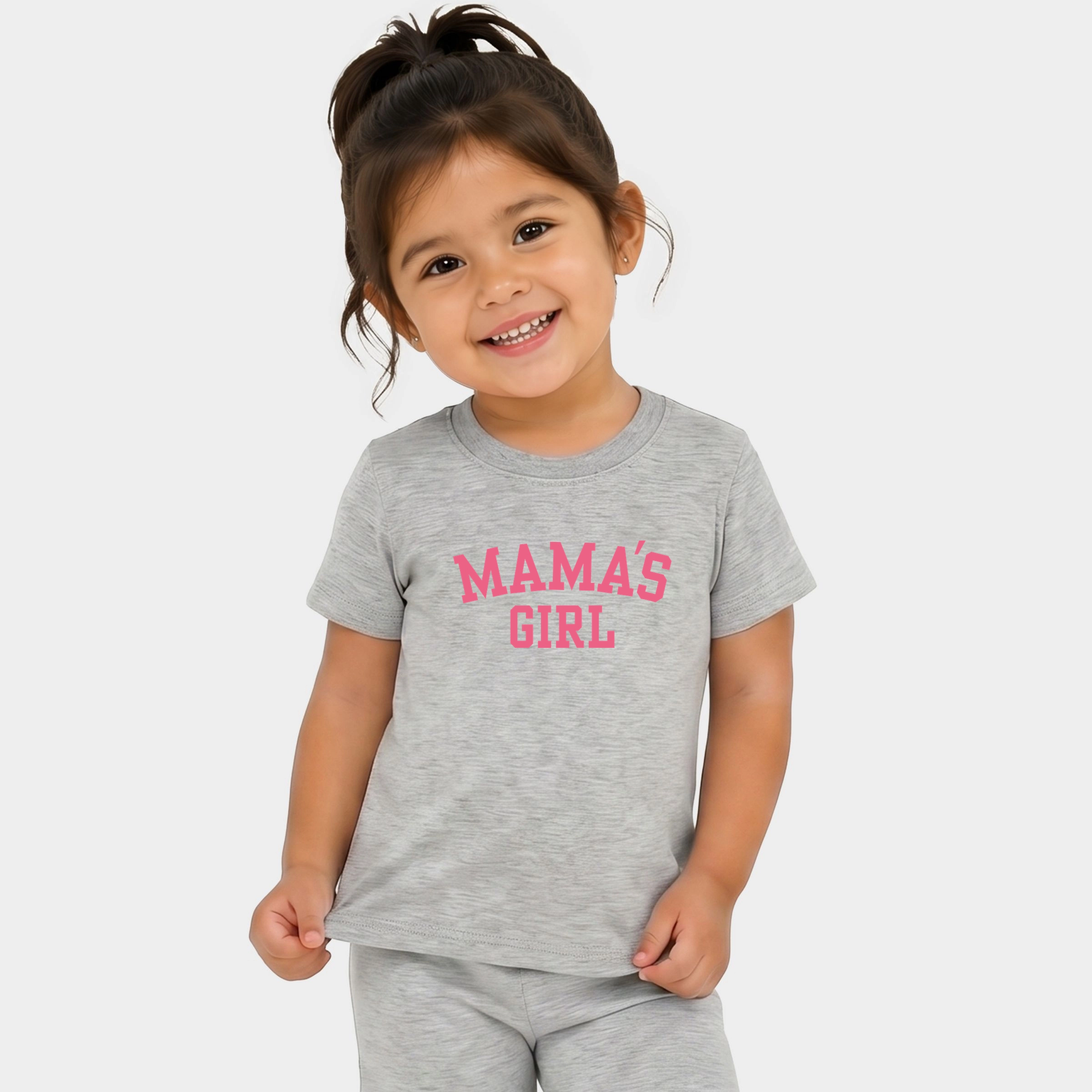 The Juniper Shop - Toddler Crew Shorts Set Mama's Girl Varsity