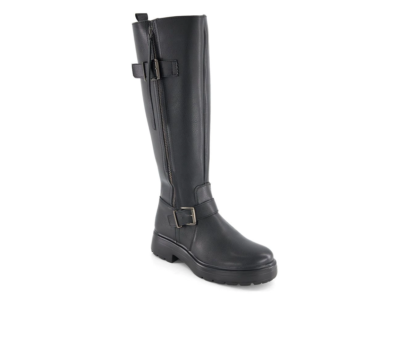 Andrea Womens Tall Biker Boots