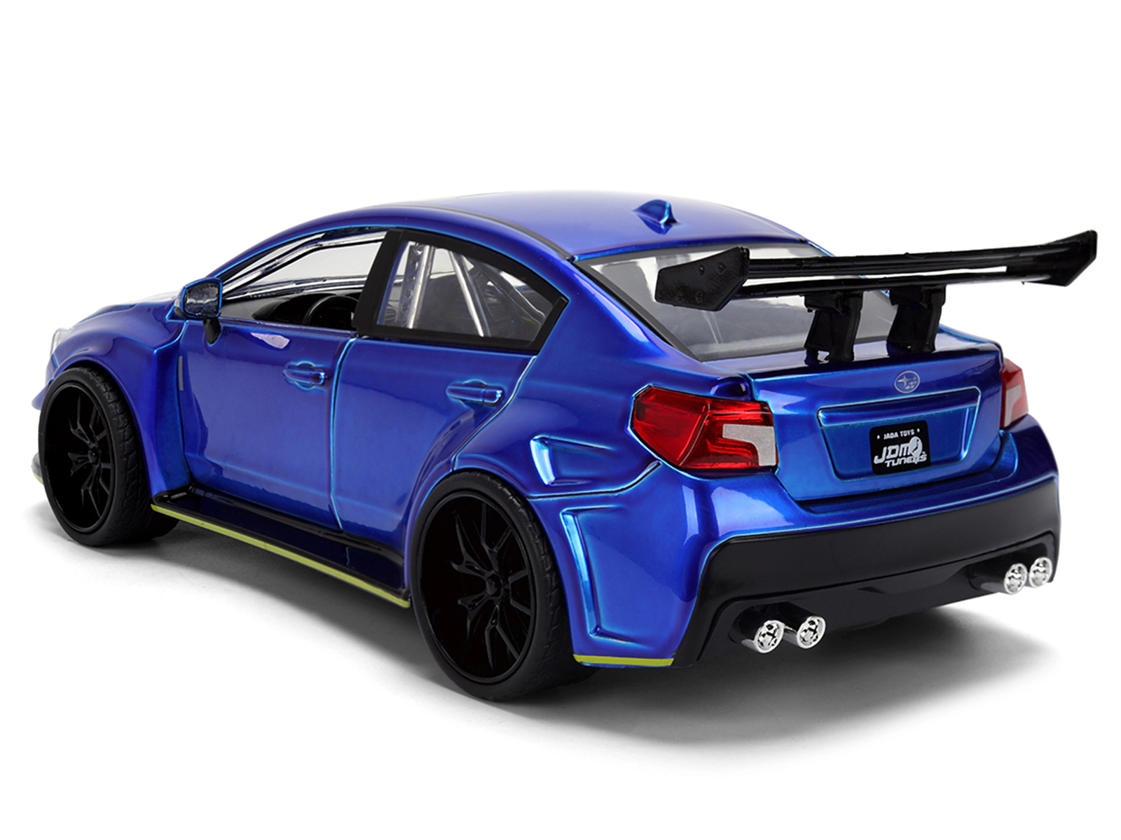 Jada 2016 Subaru WRX STI Widebody Blue Metallic "JDM Tuners" Series 1/24 Diecast Model Car by Jada
