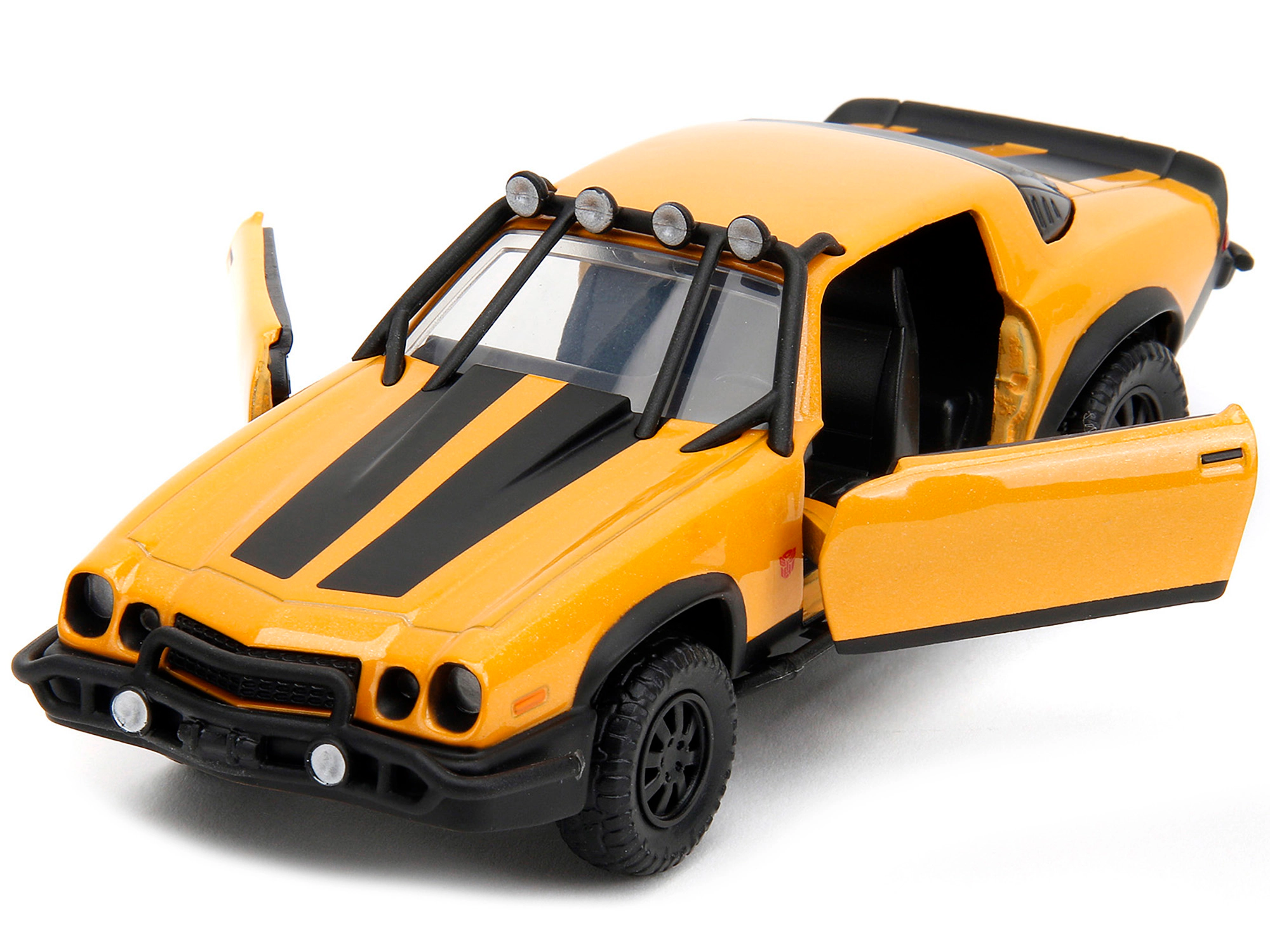 Jada 1977 Chevrolet Camaro Off-Road Version Yellow Metallic with Black Stripes "Transformers: Rise of the
