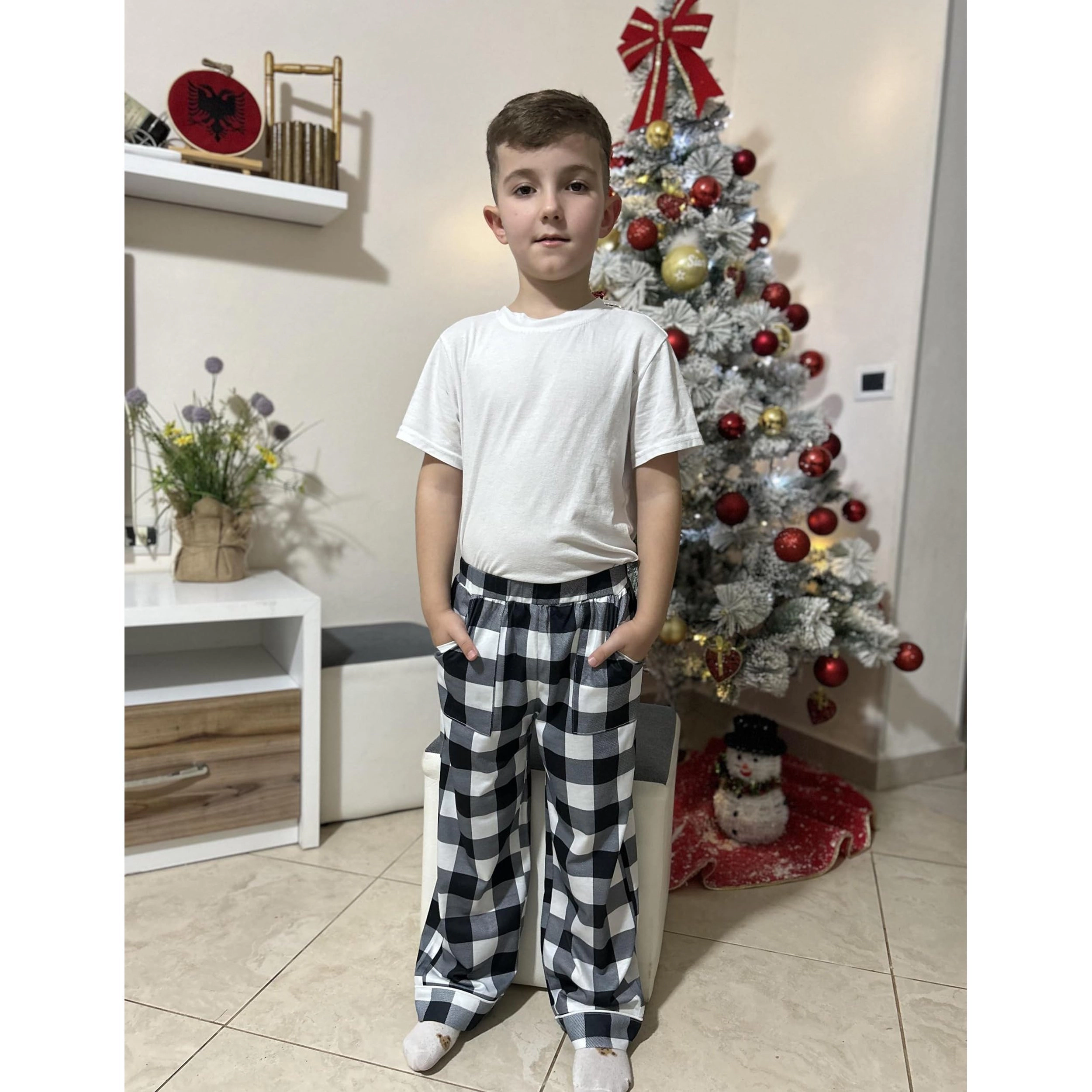 Arshiner Boy's Soft Long Pajama Pants