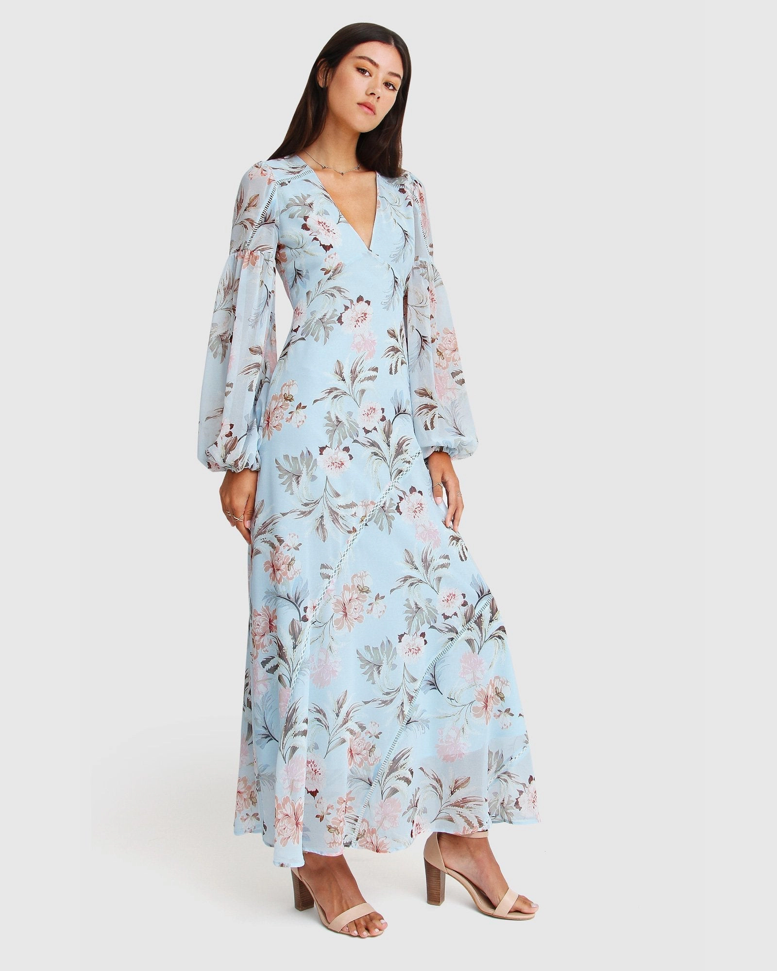 Belle & Bloom Womens Your Dreams Maxi Dress