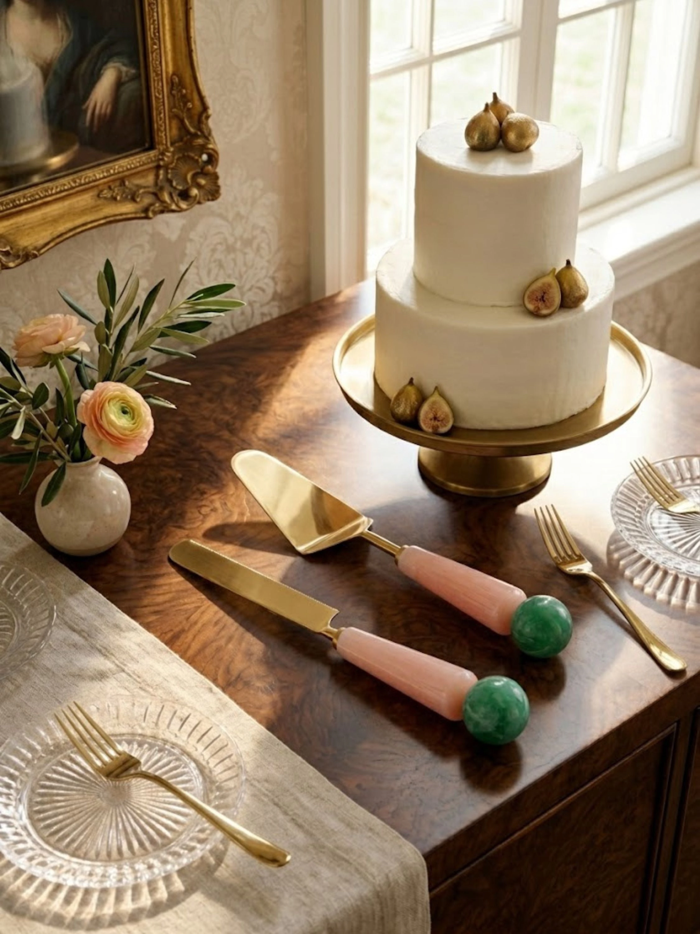 GAURI KOHLI Copenhagen Cake Servers