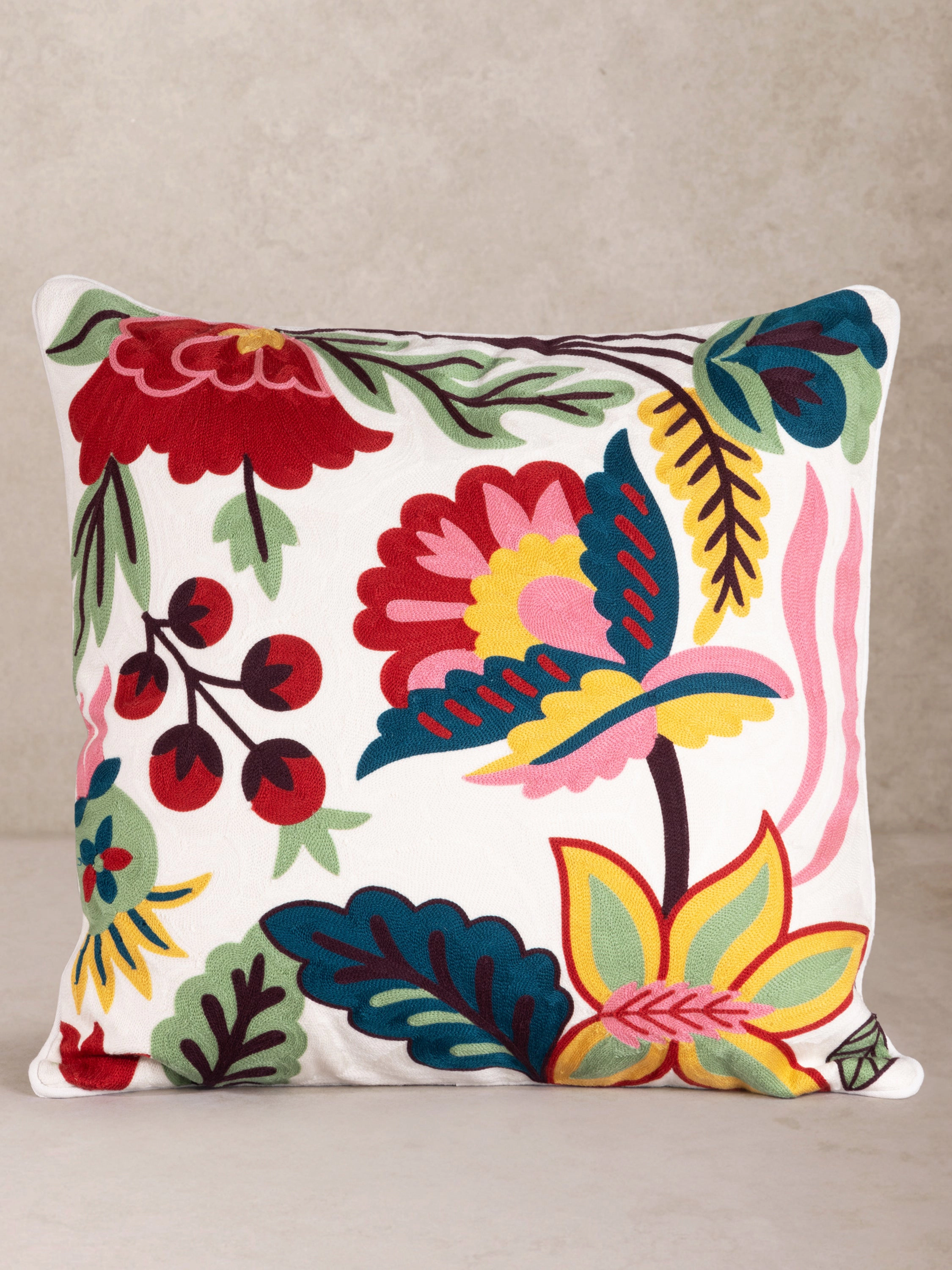 GAURI KOHLI Zagreb Throw Pillow 20"x20"