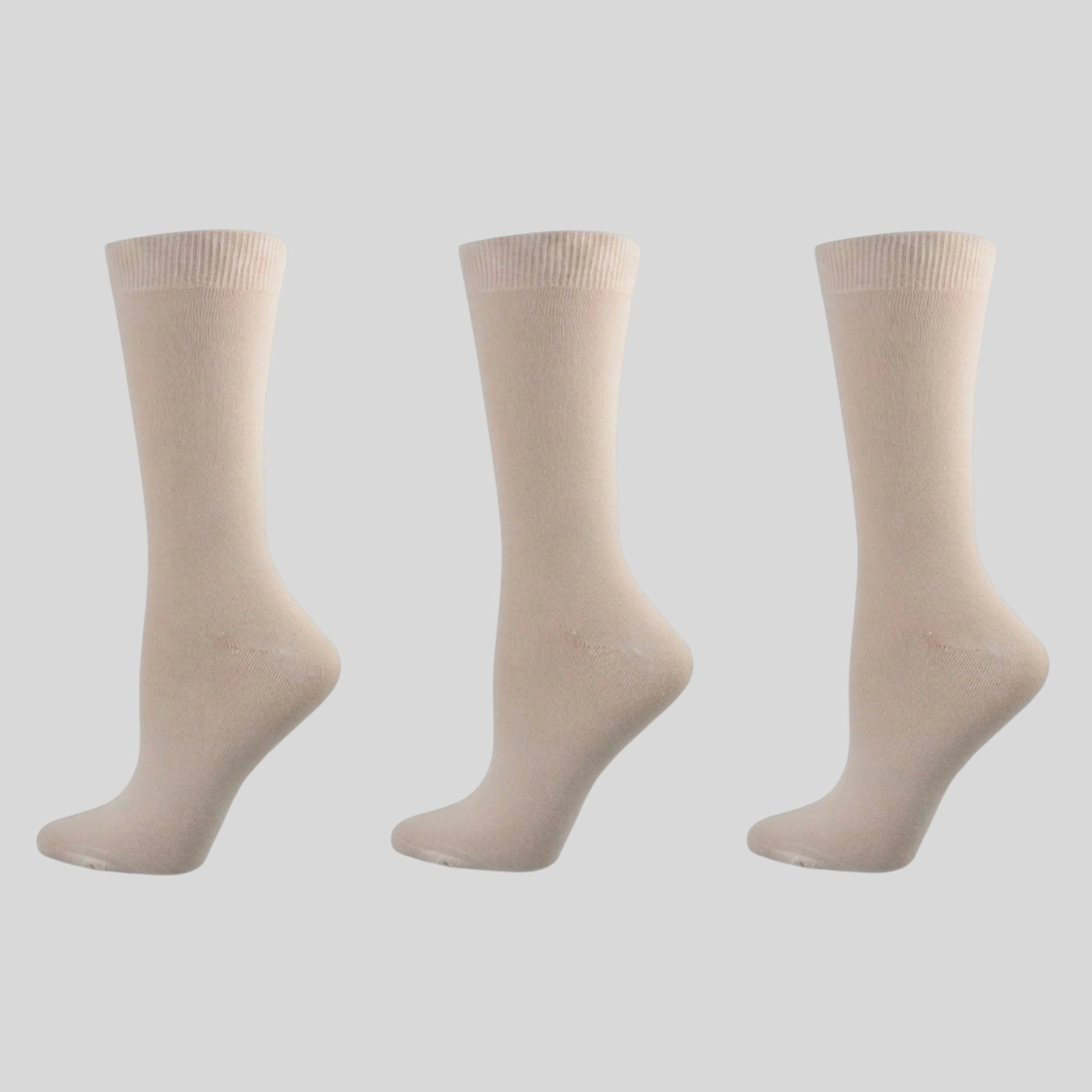 Wear Sierra Women's Crew Socks in 3 Pair Packs