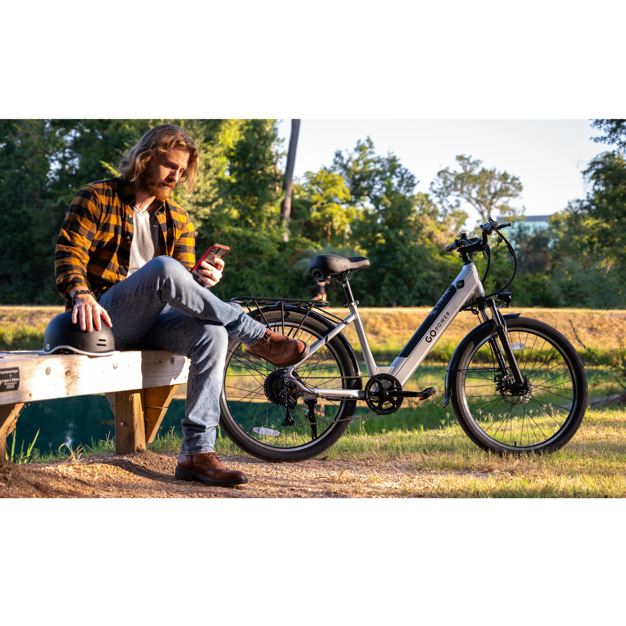 GoPowerBike GoVelo Ebike with 20 mph Max Speed & 500W Motor