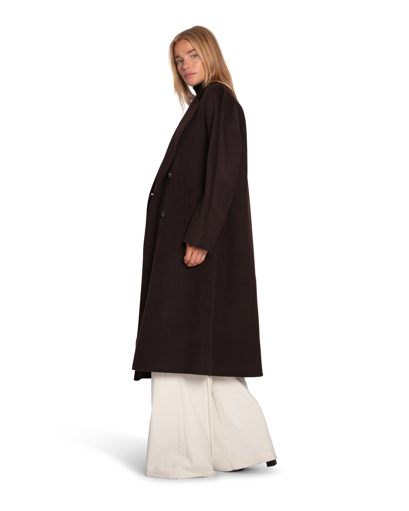 Belle & Bloom Womens Real Love Classic Double Breasted Coat