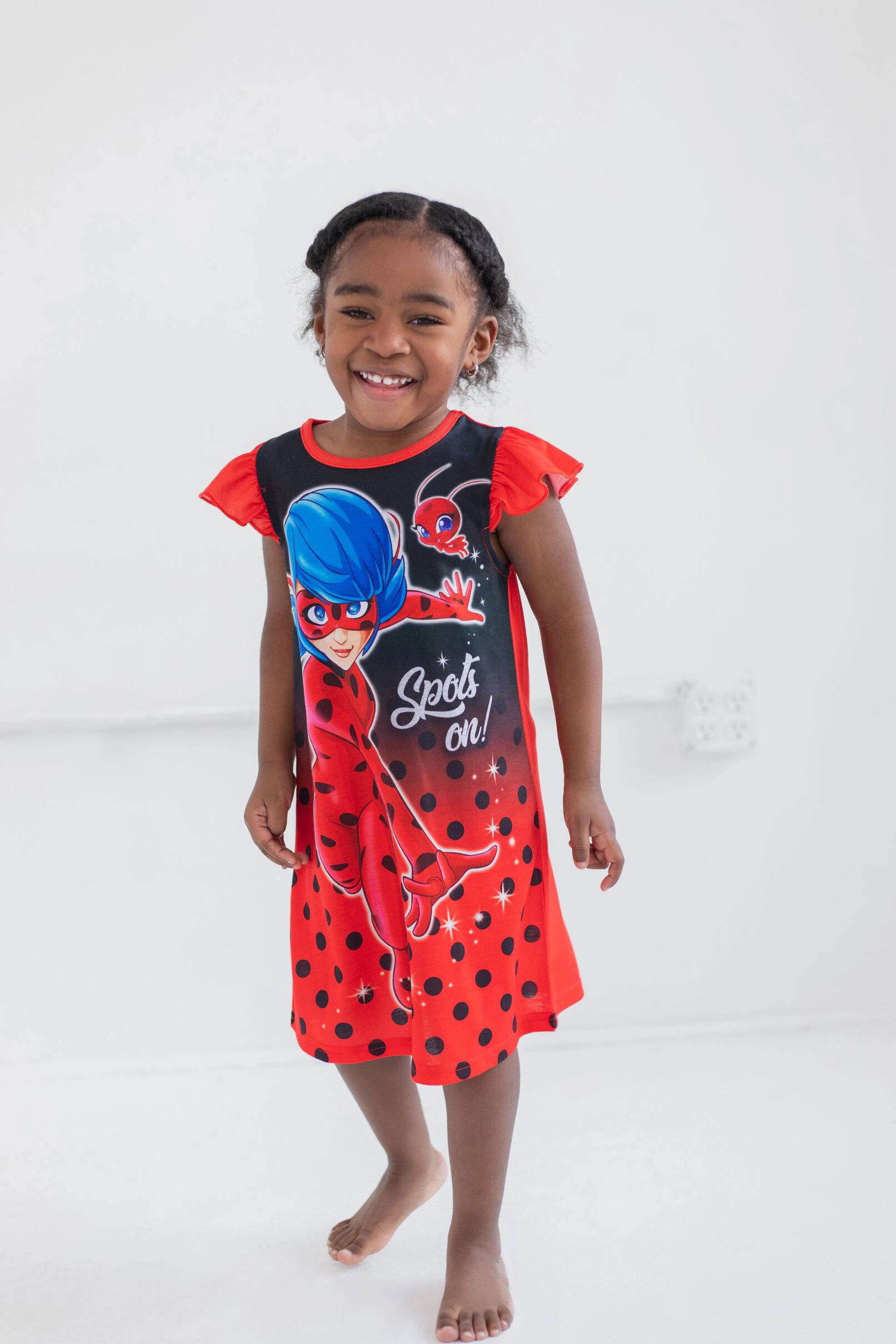 Miraculous Ladybug Girls' Pajama Nightgown
