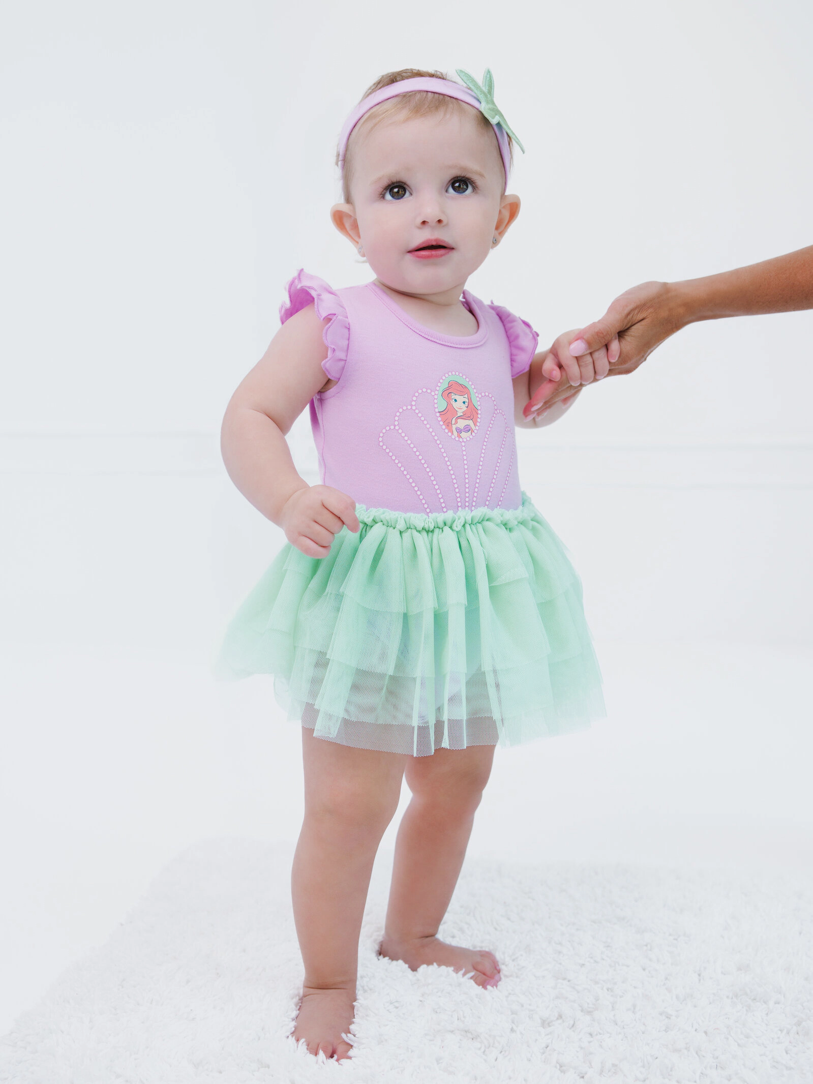 Disney Baby Girls' Cosplay 2-Piece Tutu Bodysuit and Headband Set