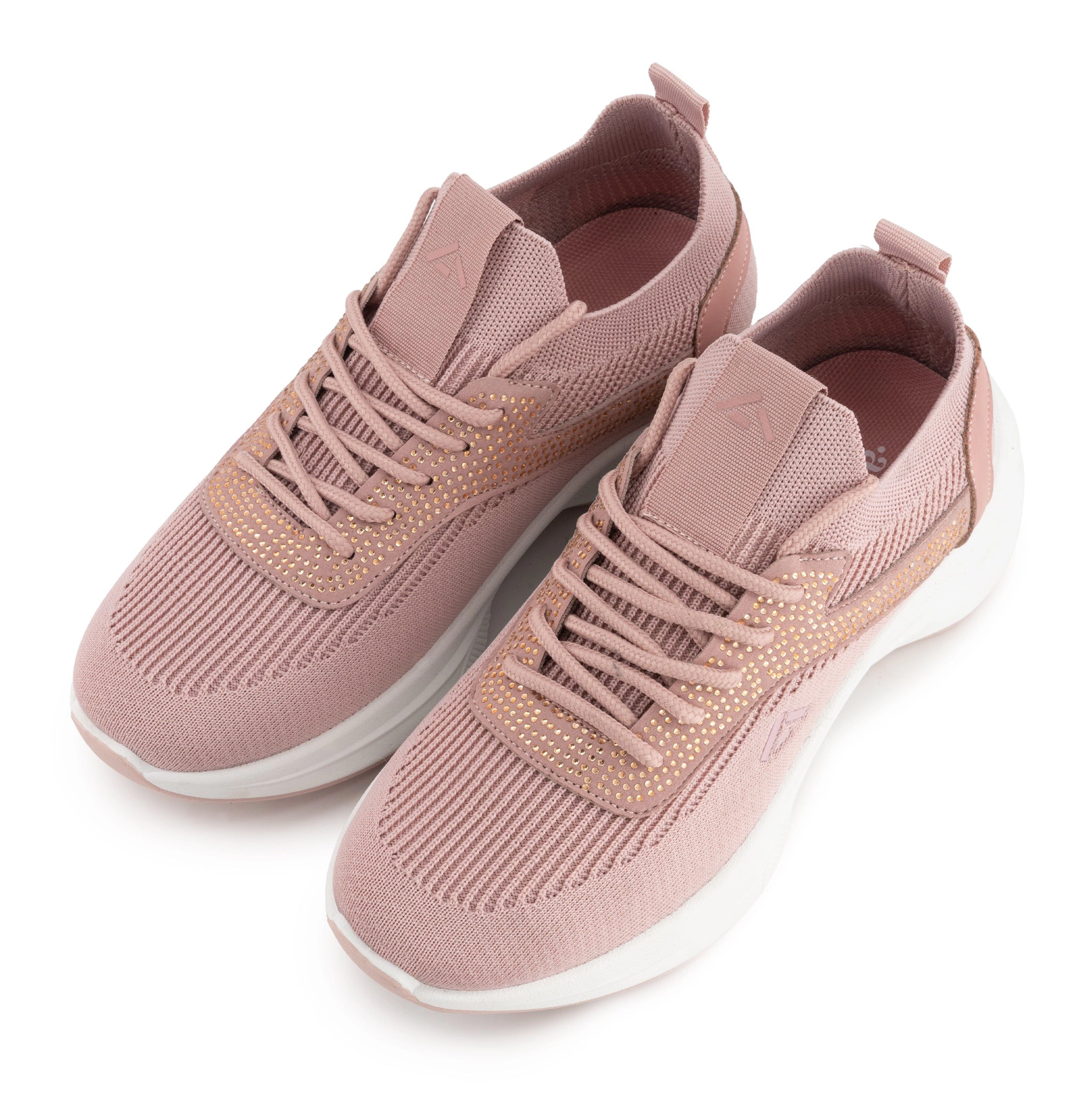 Andrea Womens Lightweight Knit Sneakers For Everyday Wear