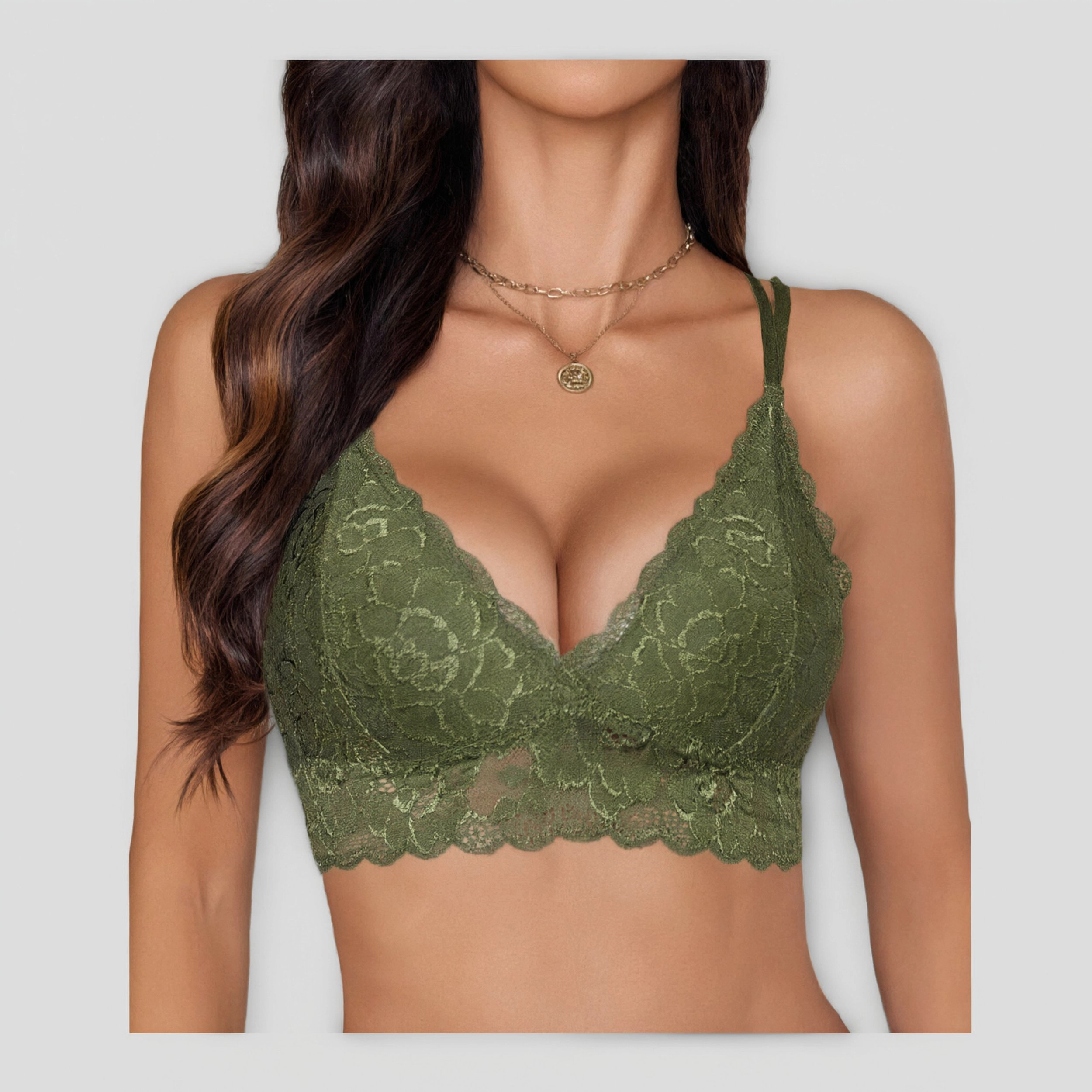 Avidlove Women's Lace Camisole Longline Bralette
