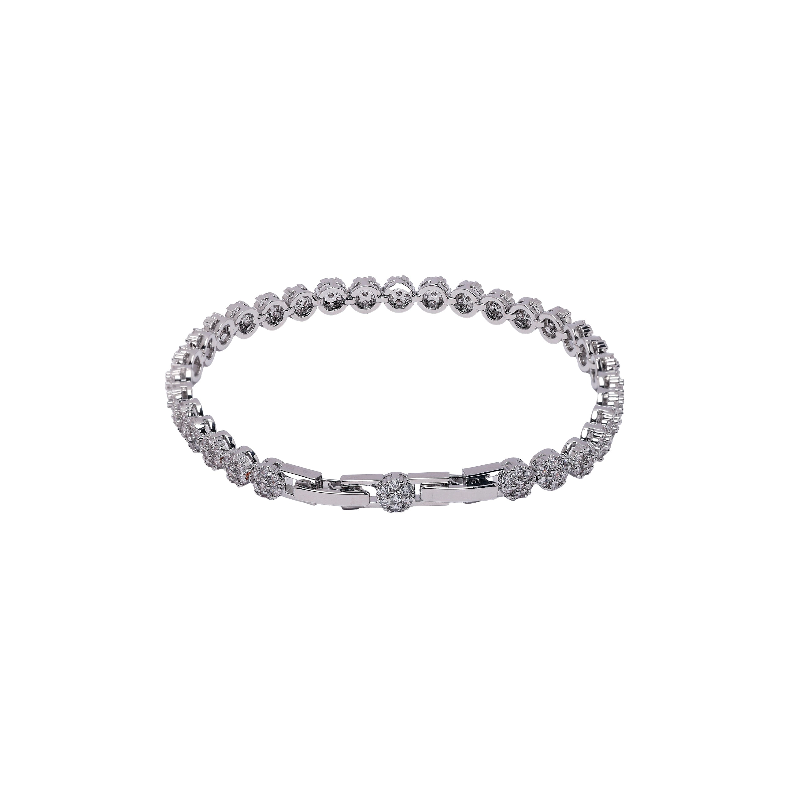 AGP PARIS Womens Diva Round Tennis Bracelet