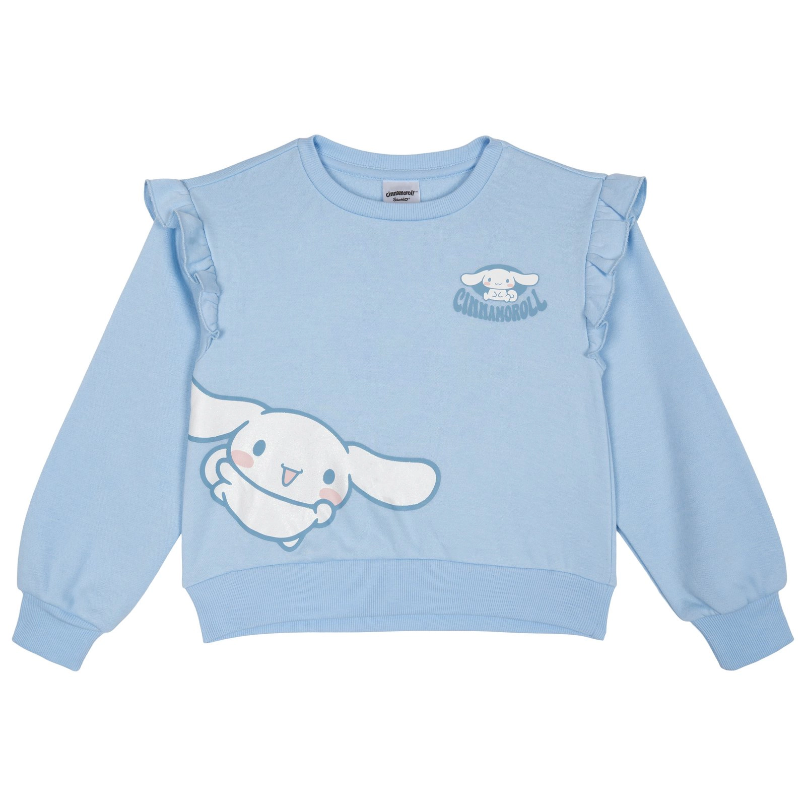 Hello Kitty Girls' Fleece Sweatshirt and Pleated Skirt Set