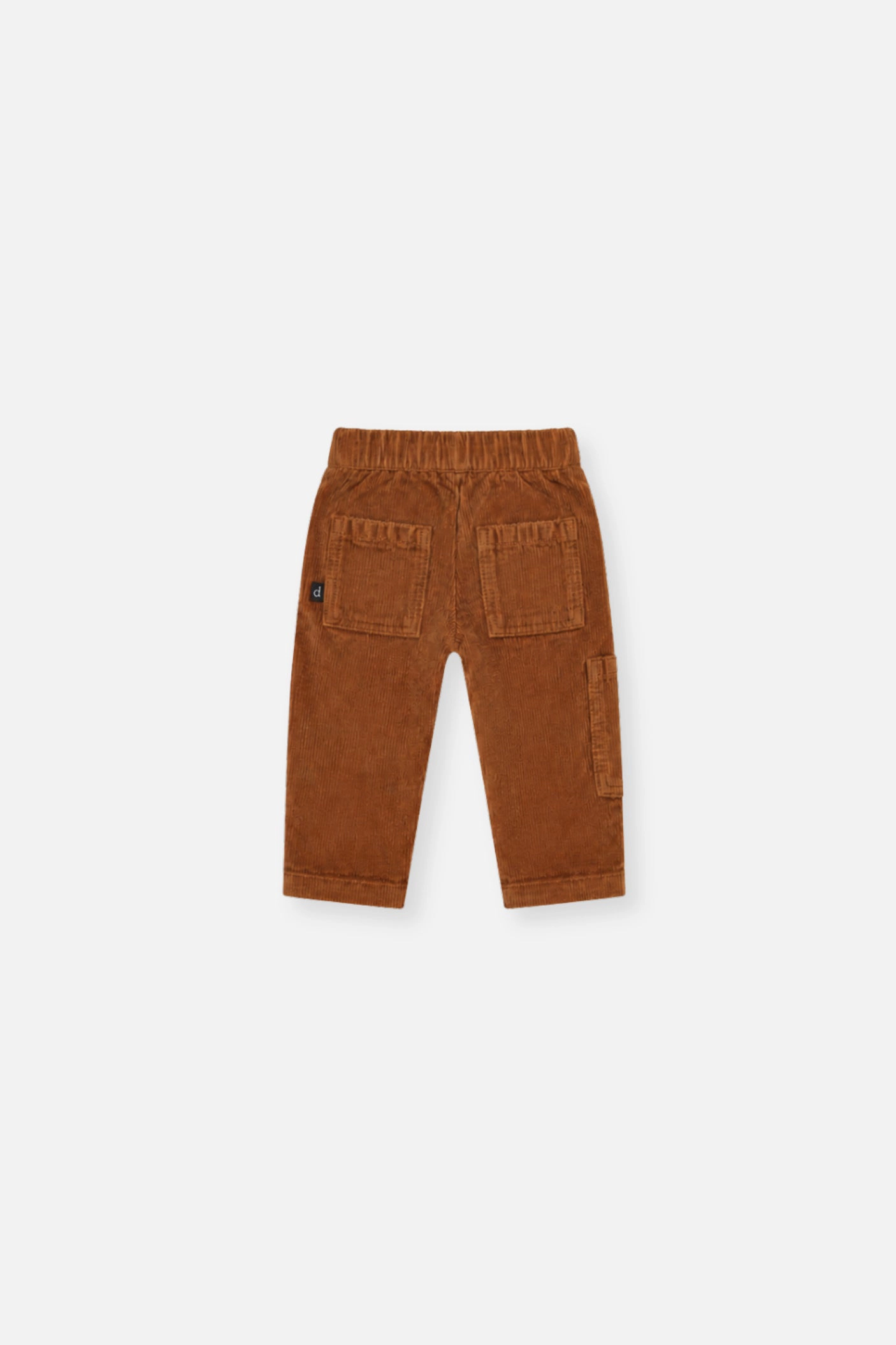 Deux par Boys Stretch Corduroy Pants with Cargo Pocket