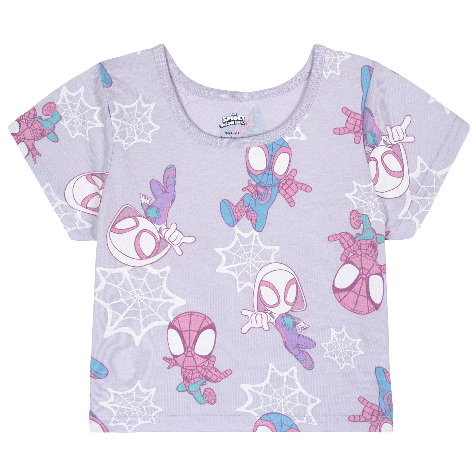 Marvel Spider-Man Girls' T-Shirt and Tutu Skirt Set