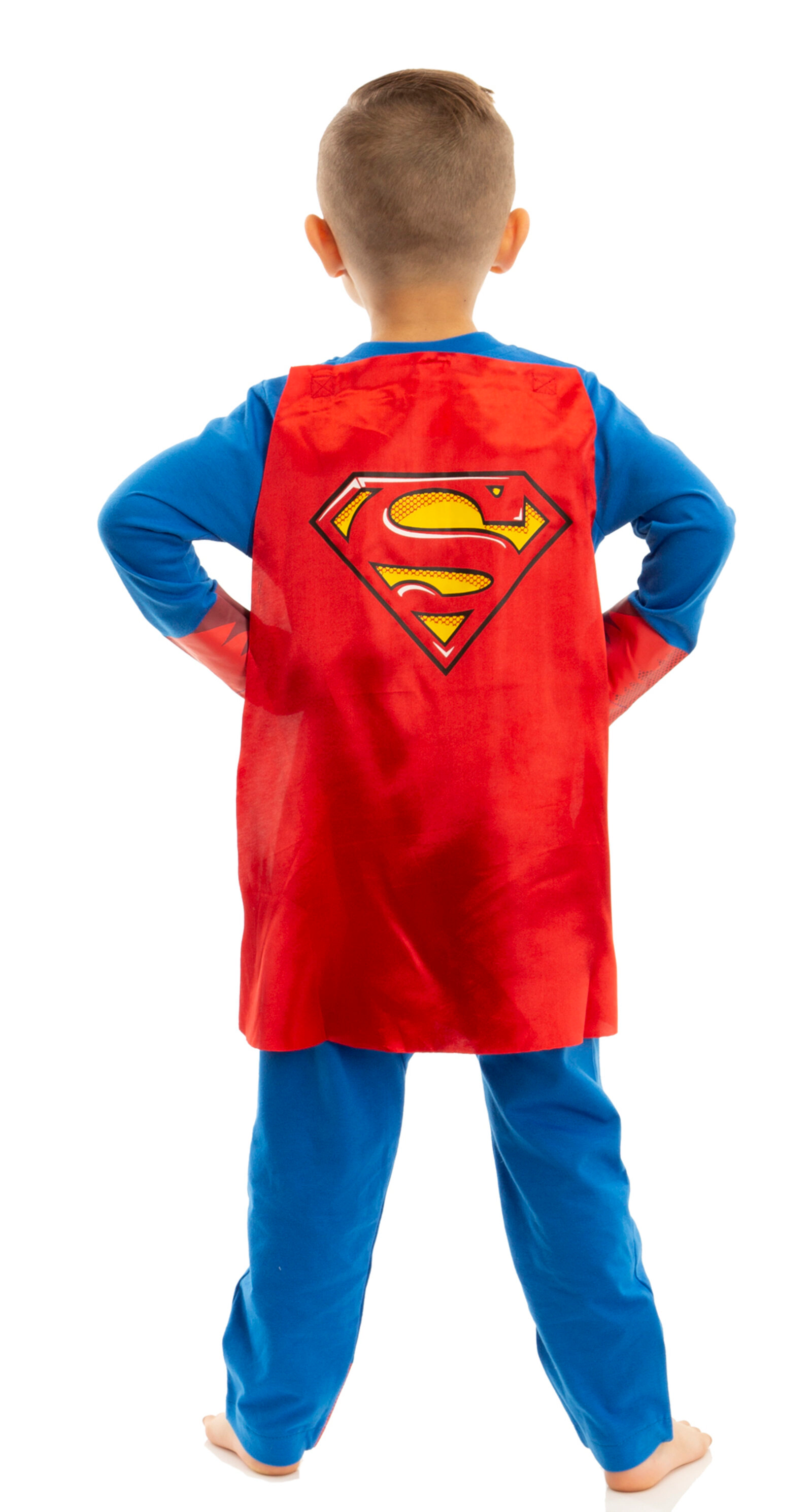 WARNER BROS Justice League Superman Cosplay Coverall and Cape Set