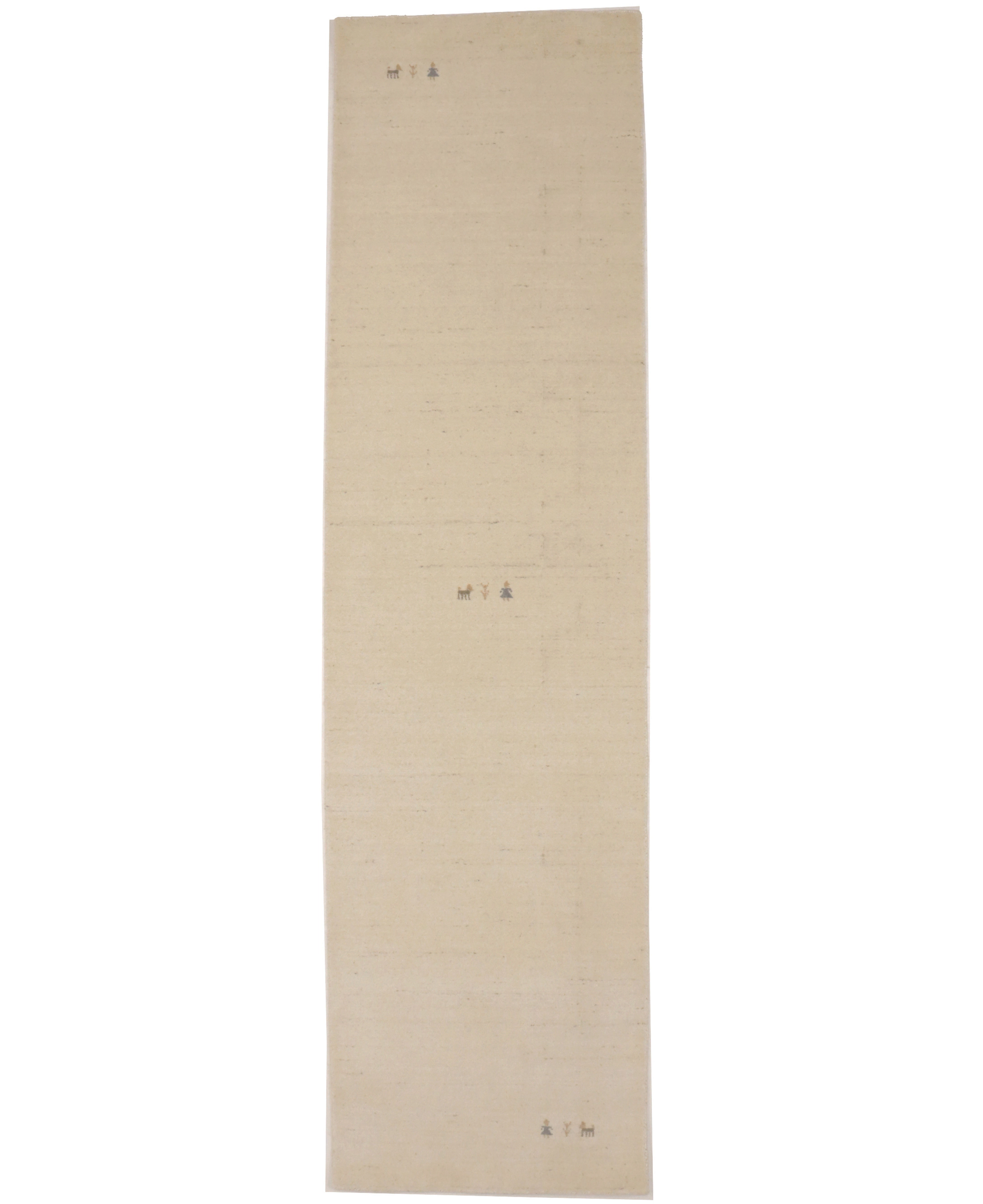 Magic Rugs Oatmeal Tribal 3X10 Gabbeh Modern Runner Rug