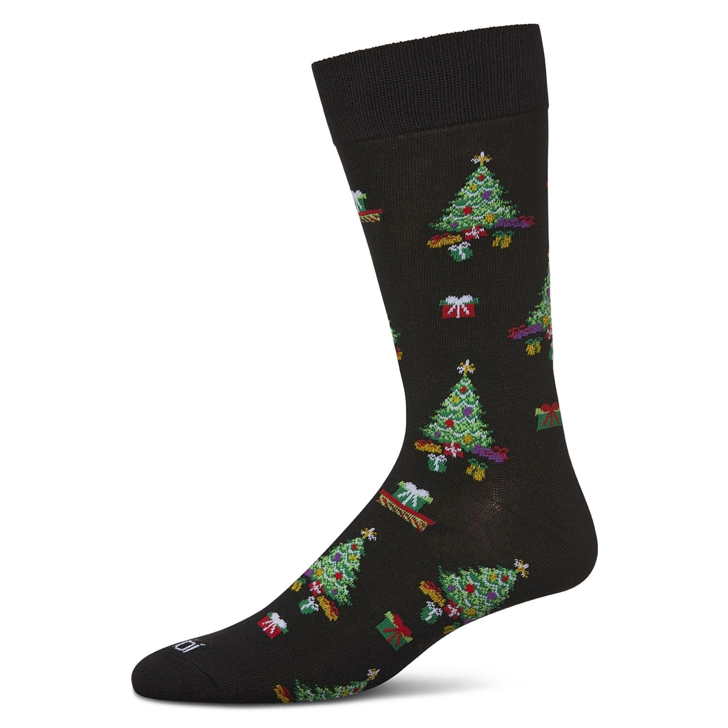 MeMoi Men's Gifted Trees Holiday Crew Socks