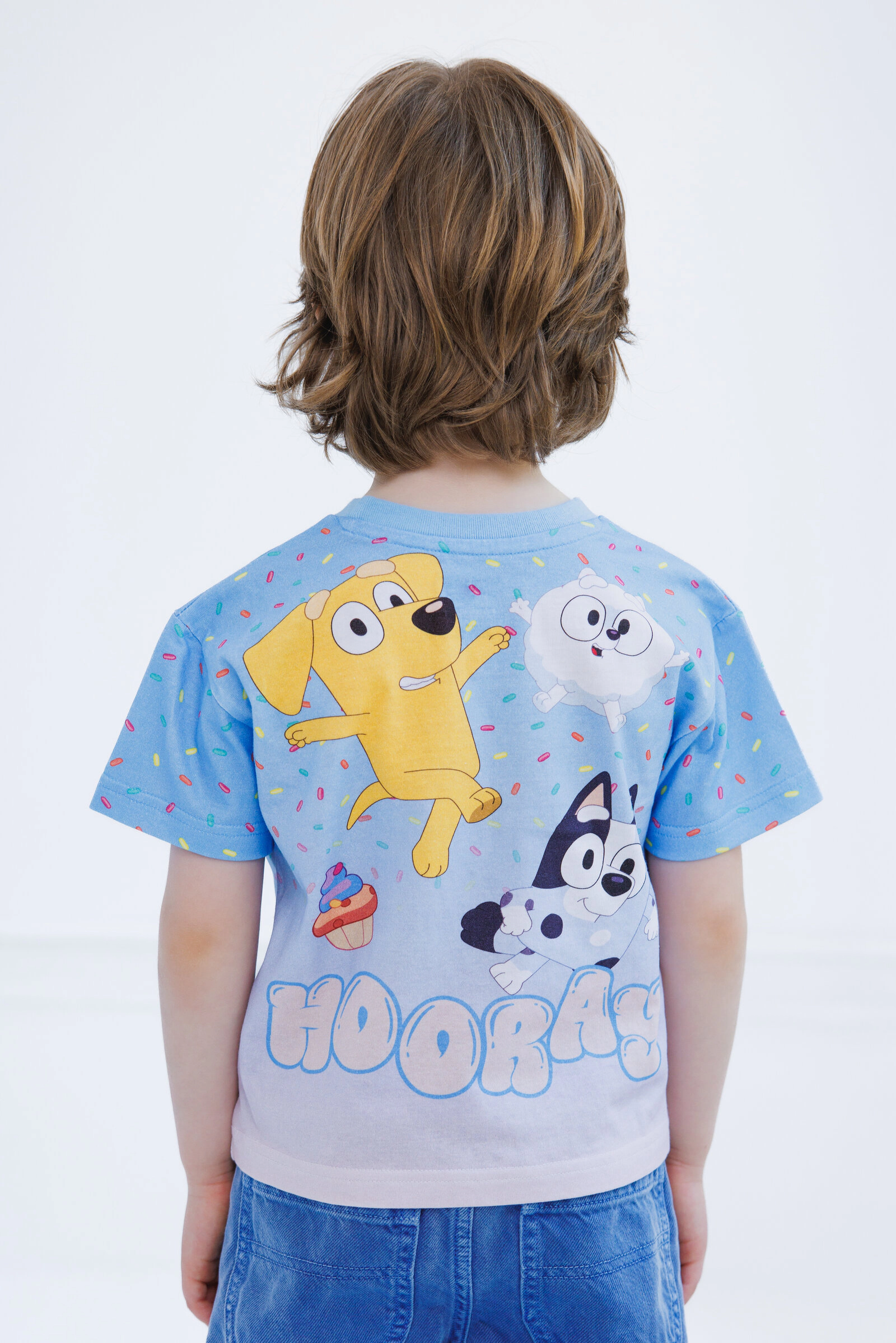 Bluey Holiday and Birthday Short Sleeve T-Shirt