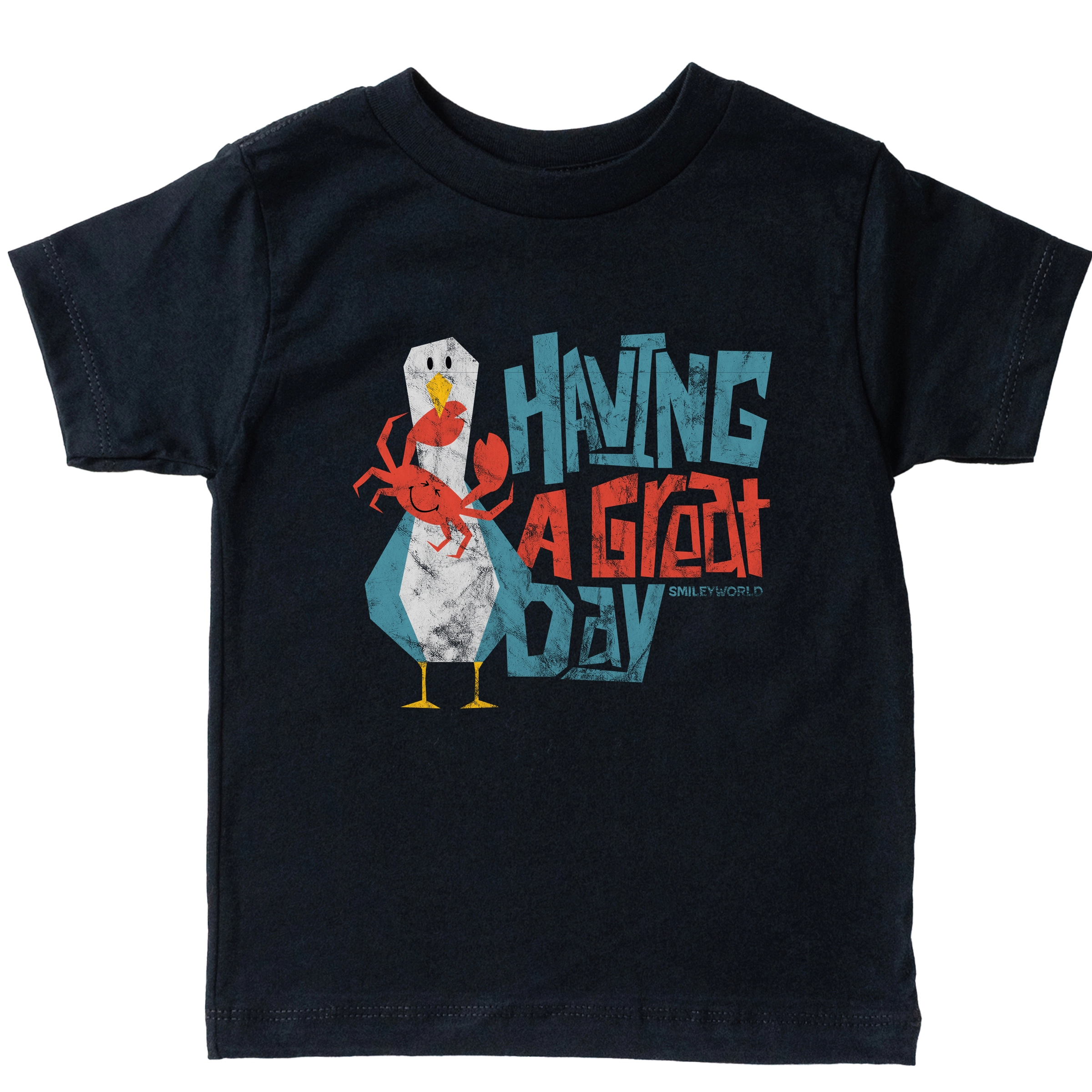 The Juniper Shop - Toddler Short Sleeve Graphic T-Shirt SmileyWorld Having A Great Day
