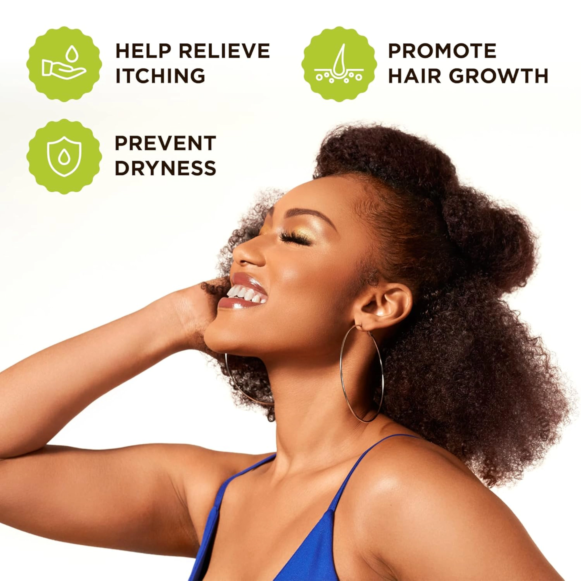 Esha Unisex orgranic oil blend scalp serum Natural Anti-Itch Scalp Serum