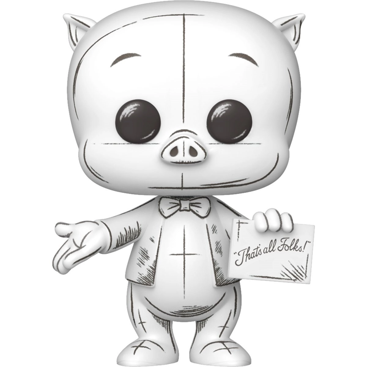 Funko Pop! Looney Tunes Sketch: Porky Pig #2012