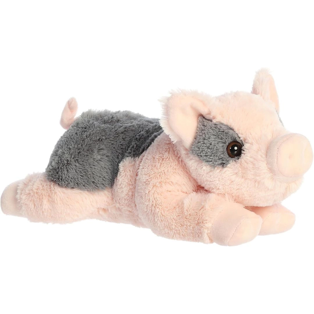 Aurora Flopsie Tidbit the Pig 12-Inch Stuffed Animal Plush