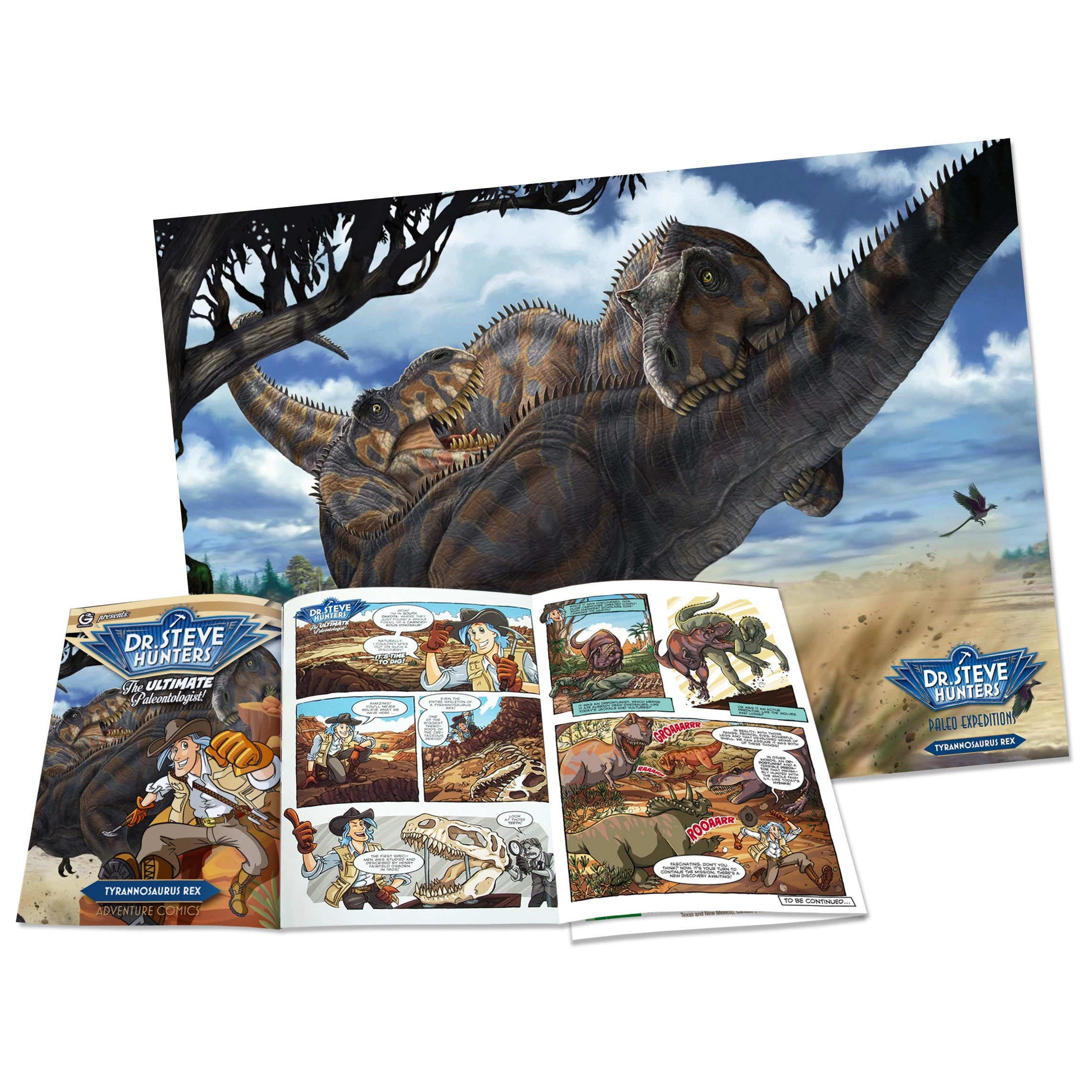 Geoworld - Paleo Expeditions - Tyrannosaurus Rex Kids Toy Set