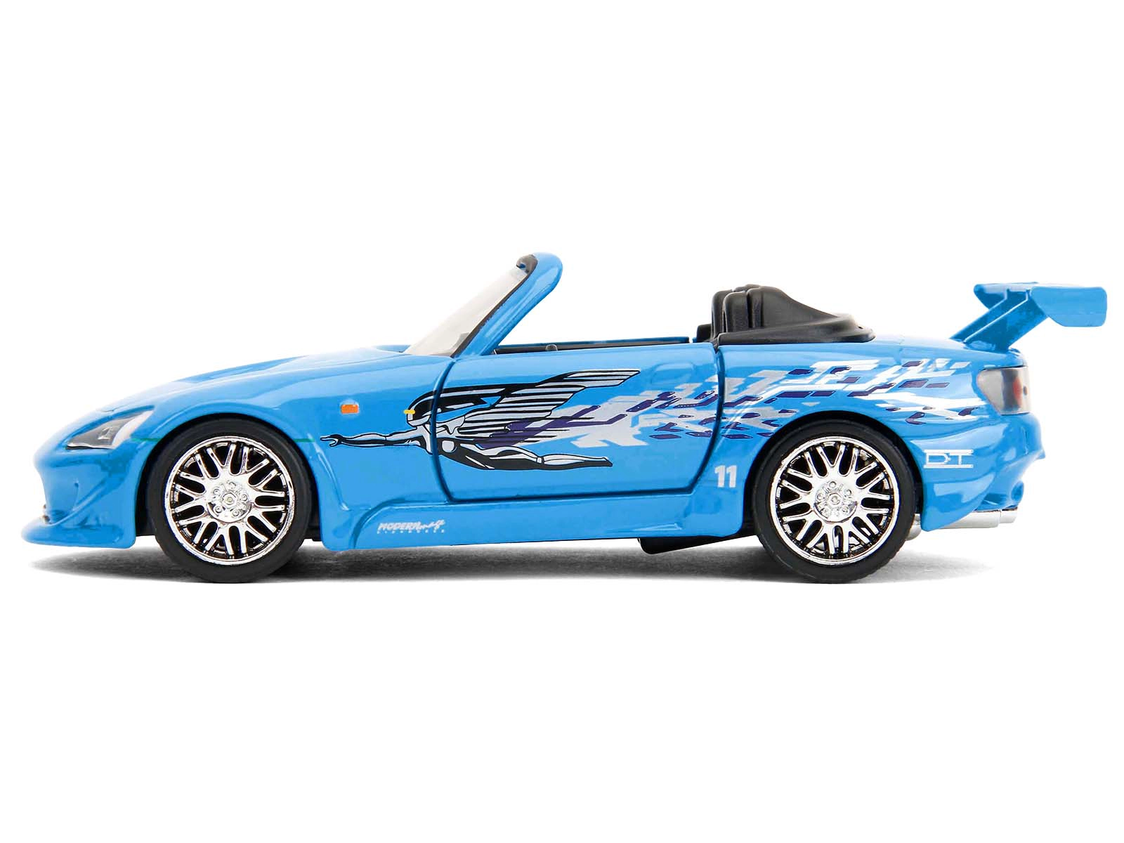 Jada 2001 Honda S2000 Convertible with Graphics "Fast & Furious Remix