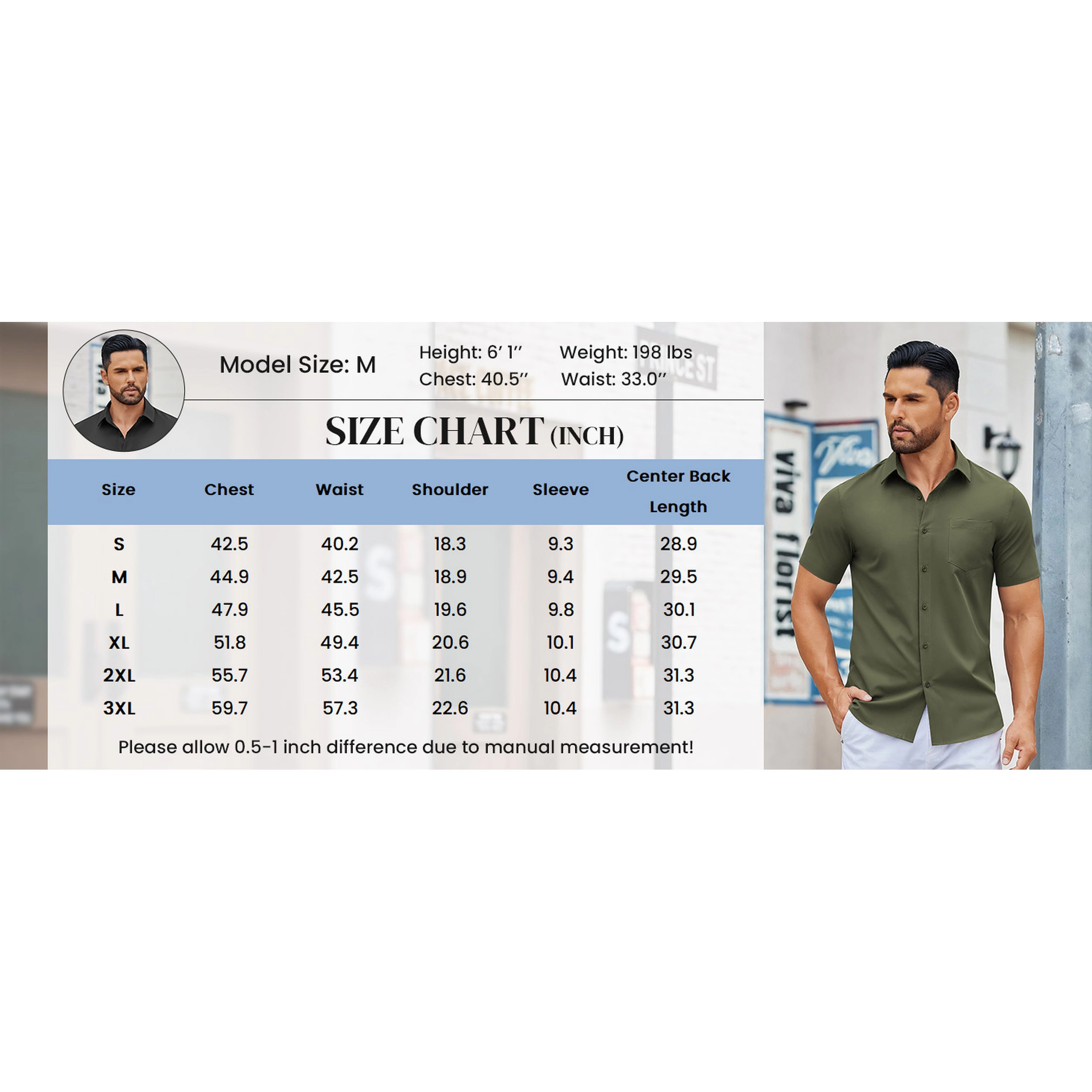 COOFANDY Mens Casual Short Sleeve Button Down Shirts Collared Pocket  Tops