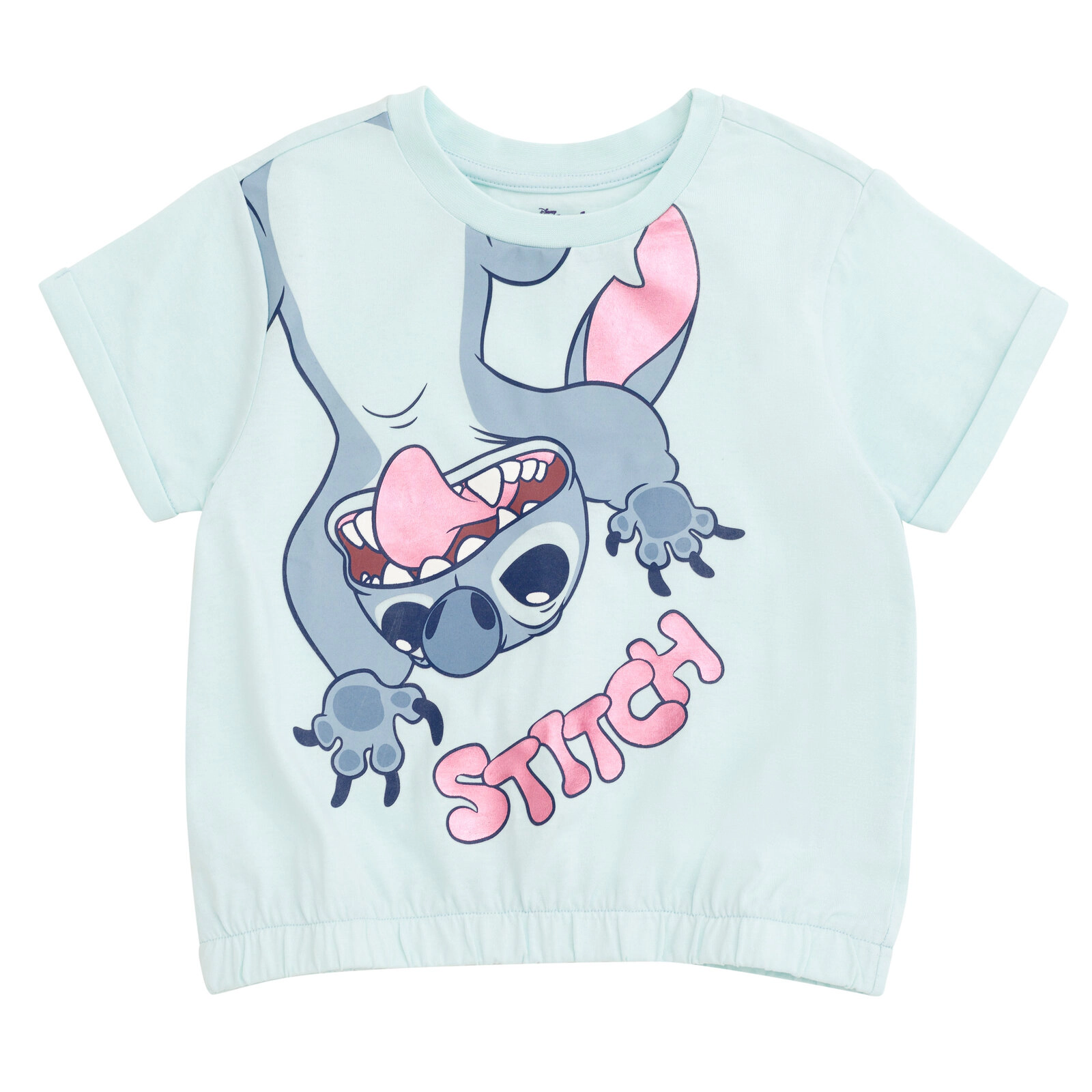 Disney Girls' 2-Piece T-Shirt and Dolphin Shorts Set