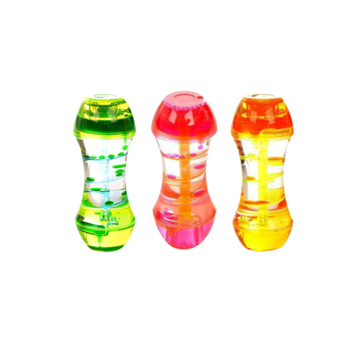 Playlearn Unisex 3 Pack 5.5" Spiral Liquid Timers