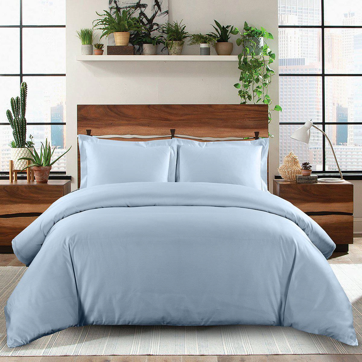 Egyptian Linens 1000 Thread Count Cotton Palatial King Duvet Cover Set