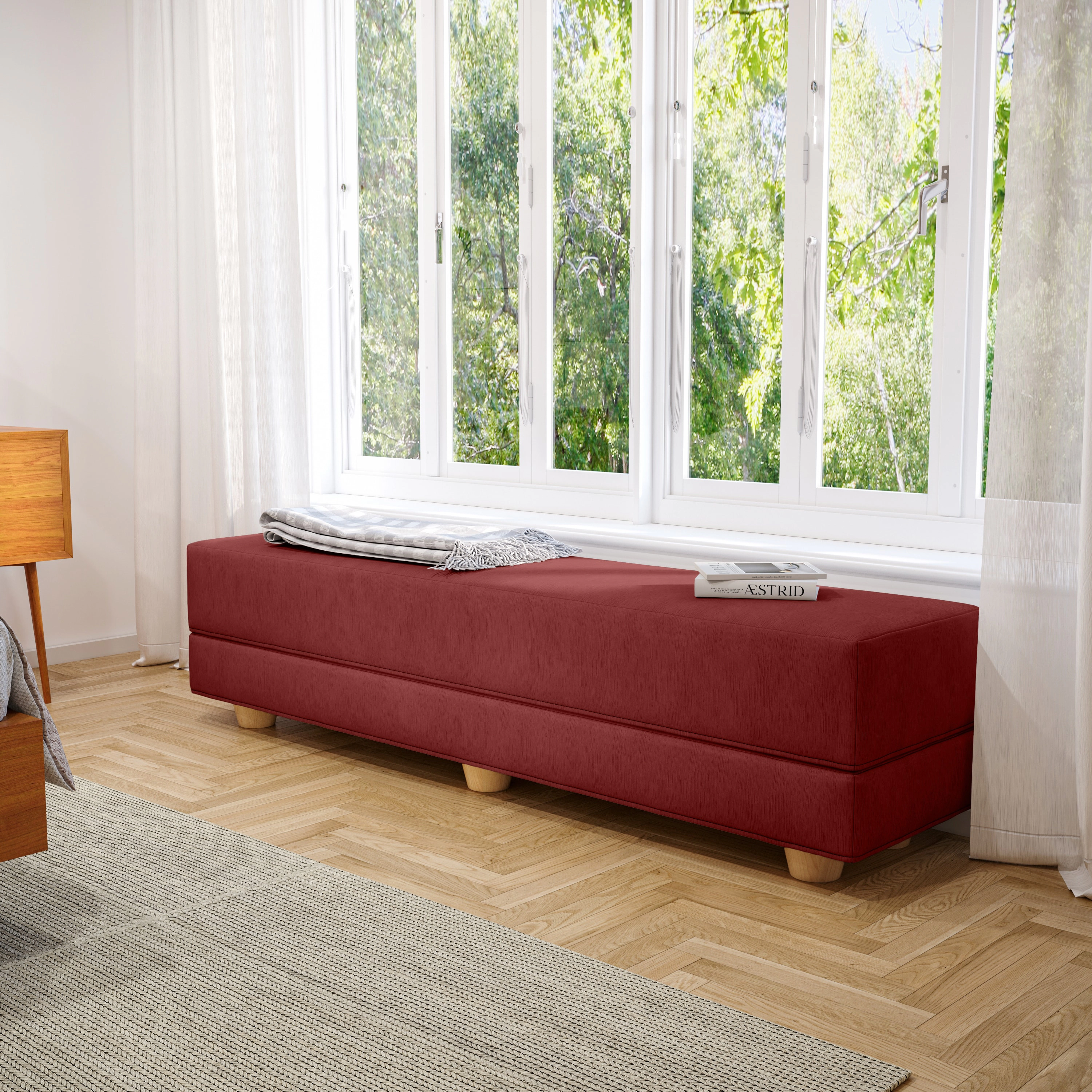 Camden Convertible Bed Bench / Fold-Out Twin Guest