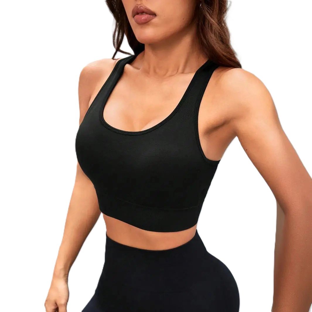 Sol Living Women's Seamless Breathable Sports Bra