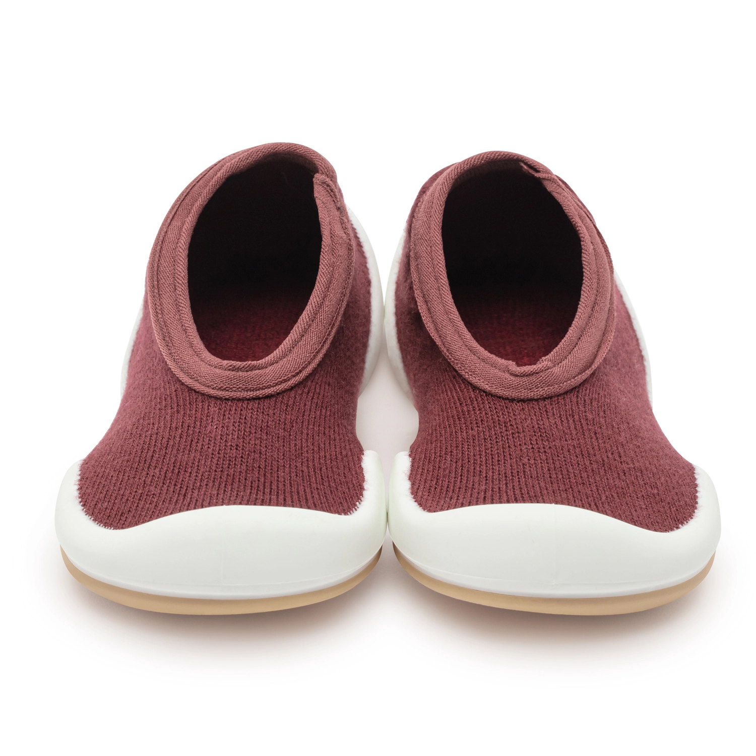 Toddler Breathable Washable Non-Slip Sock Shoes Flat-Plum