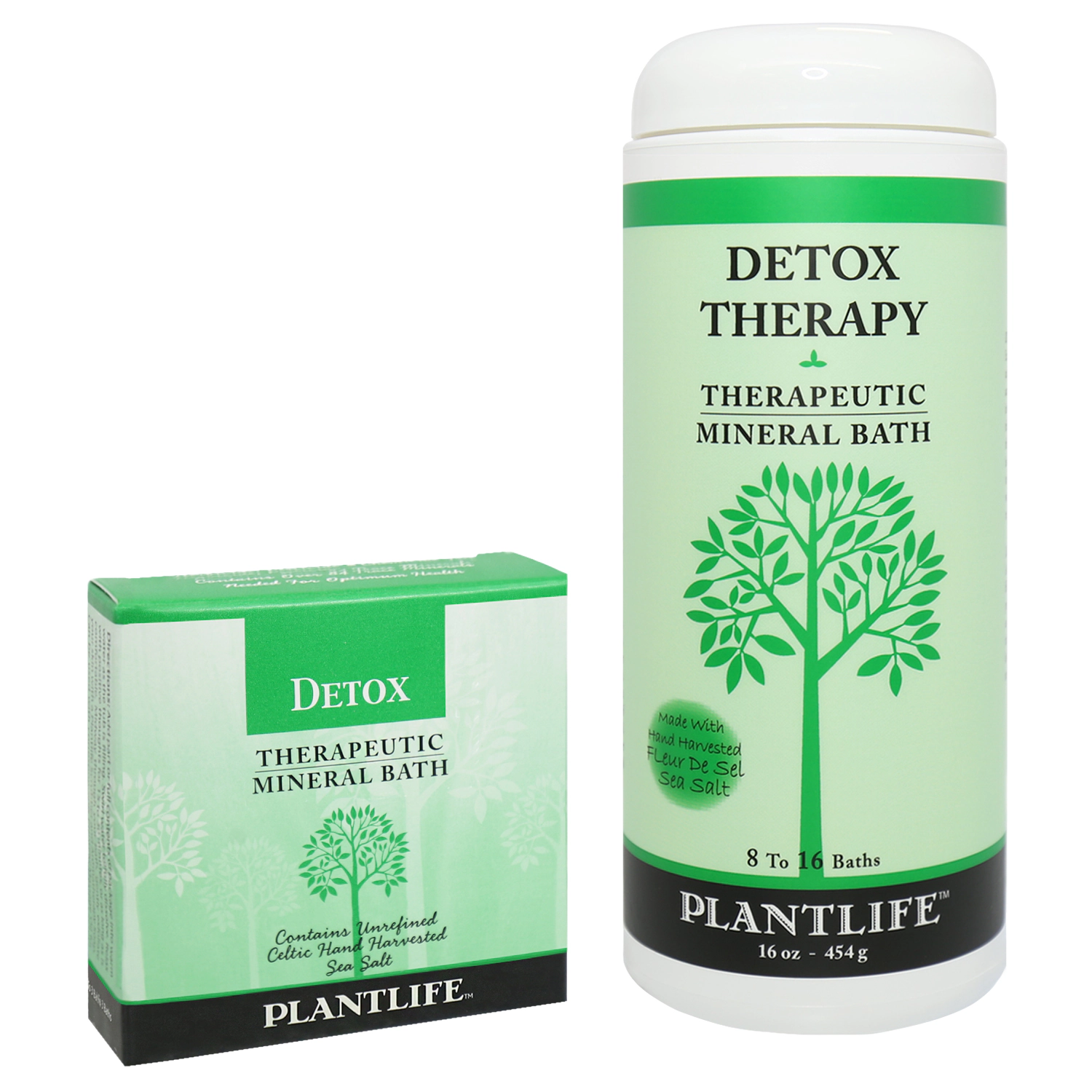 Plantlife Detox Bath Salt 2-Pack - 3 oz Each