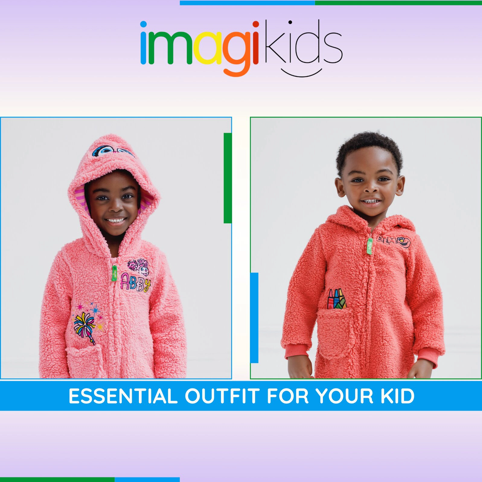 Sesame Street Cosplay Hooded One Piece
