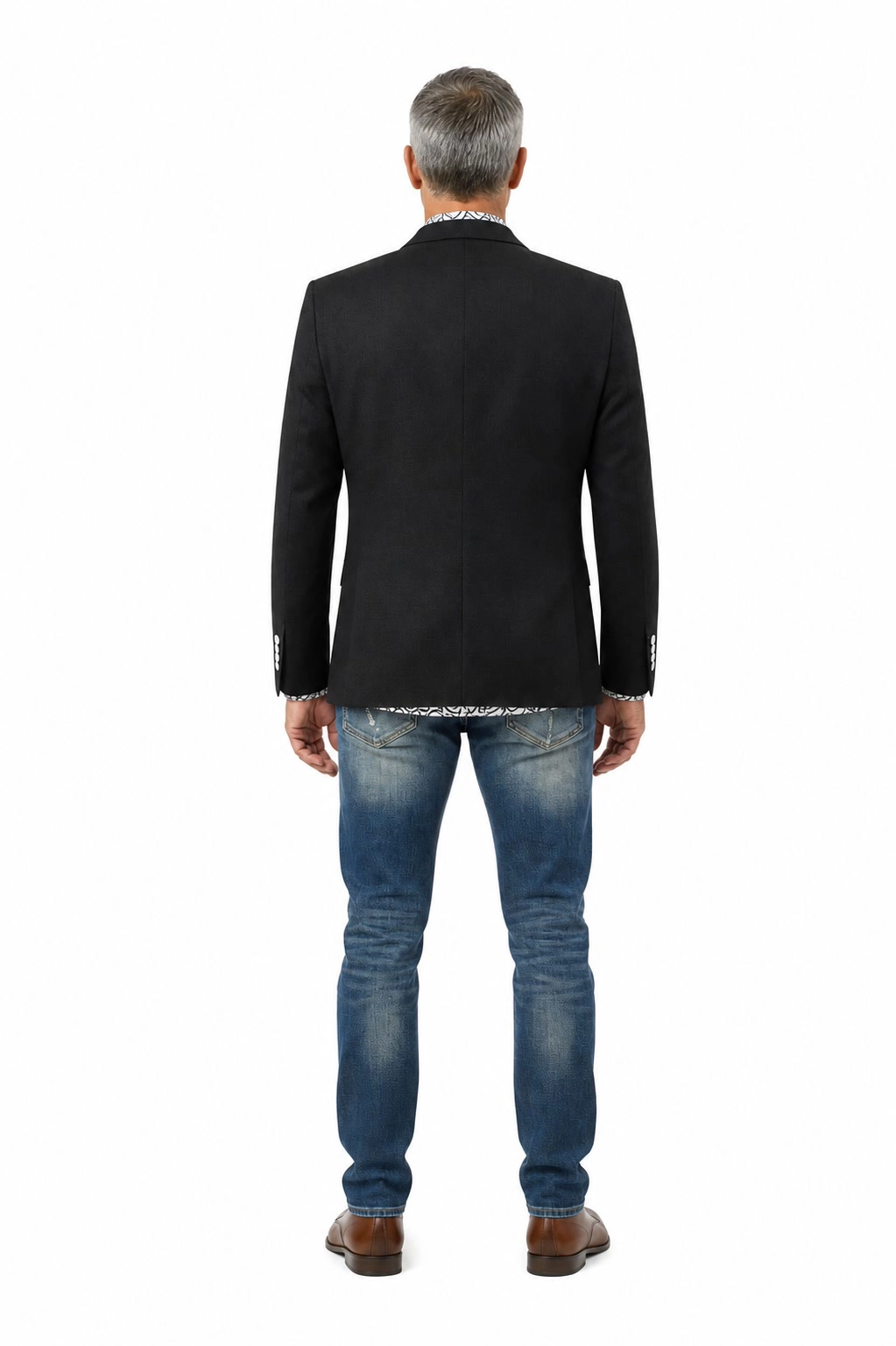 Elie Balleh Men's Solid Slim Fit Blazers Sports Coat Jacket