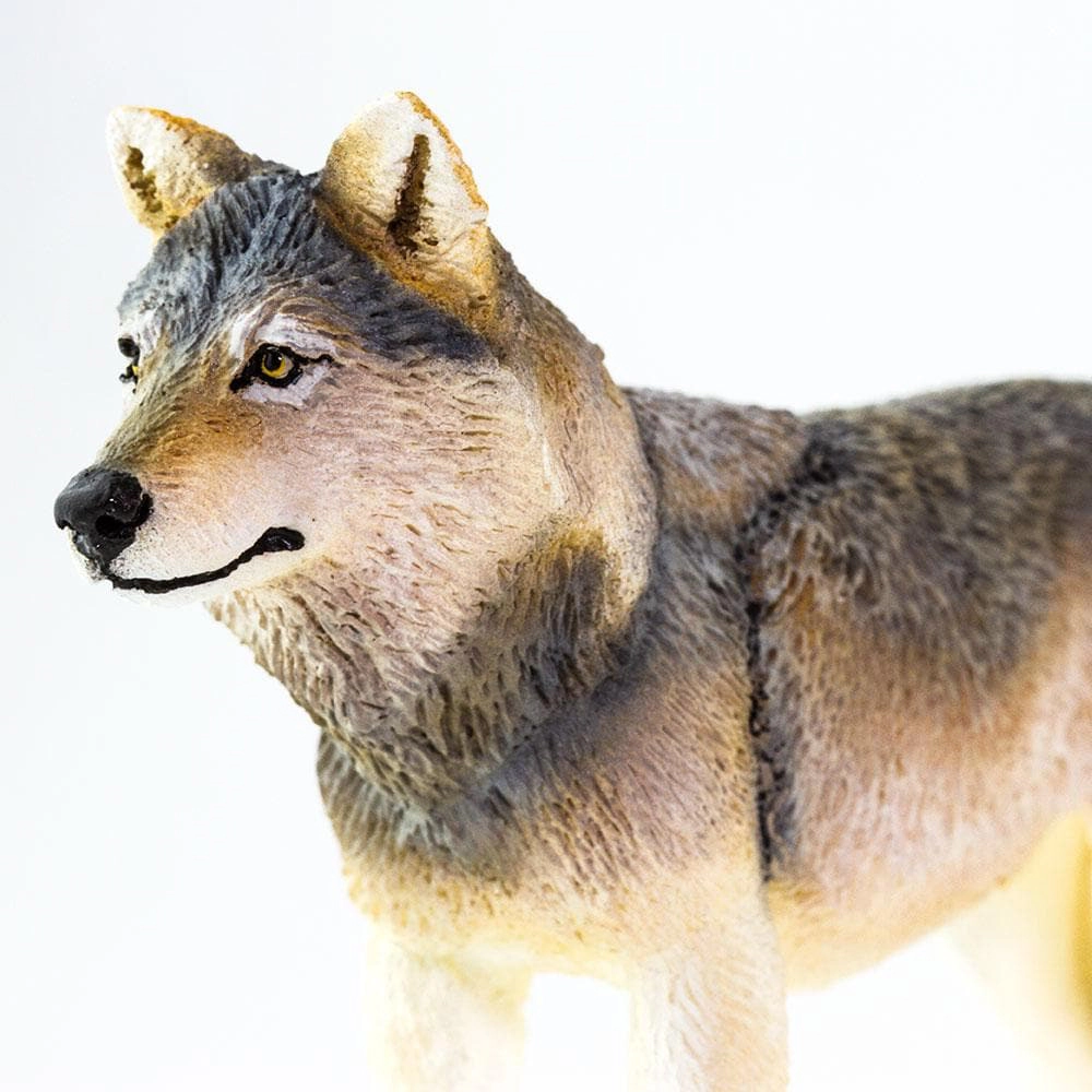 Safari Ltd. - Gray Wolf Kids Toy Figure