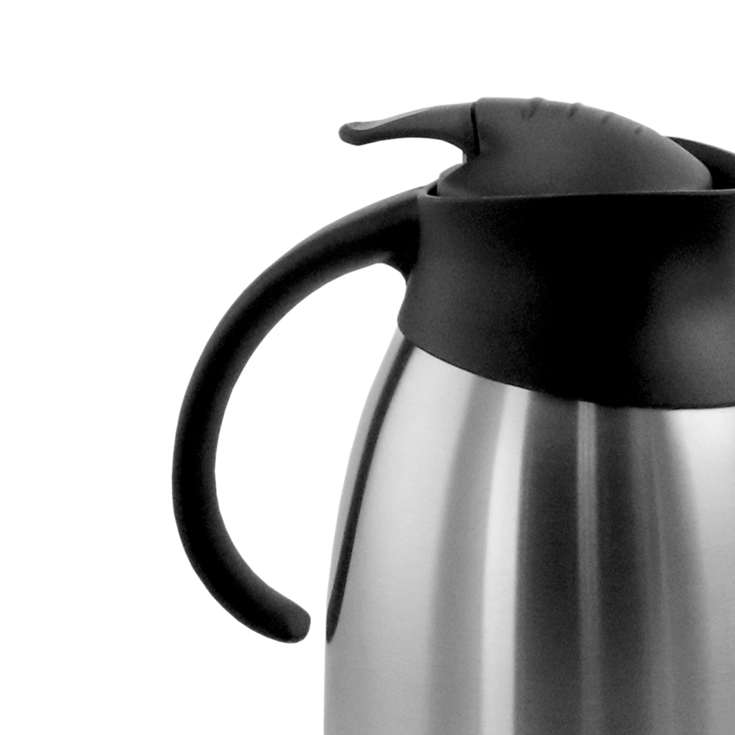 MegaChef 2.11 Quart Stainless Steel Thermal Beverage Carafe for Coffee and Tea