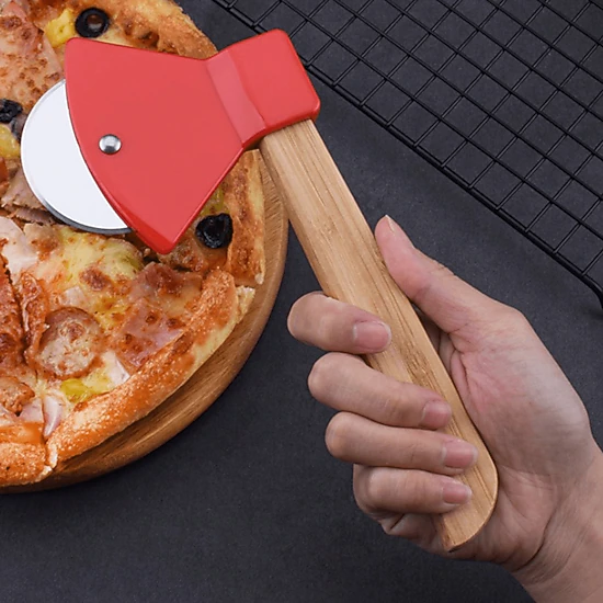 Giantpower Kitchen Essentials Axe Pizza Cutter 8.25