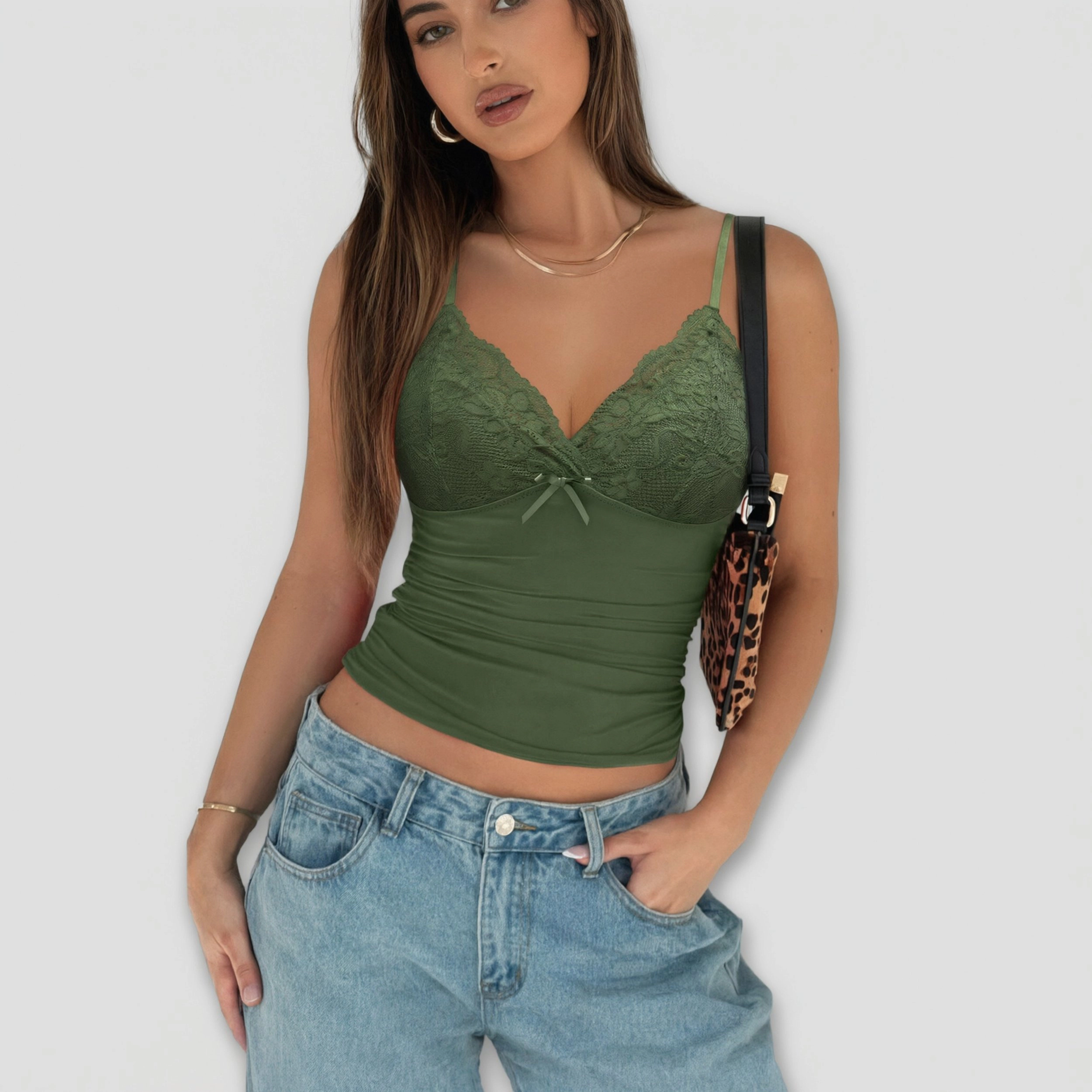 Avidlove Women's Lace Cami Bralette Tank Top